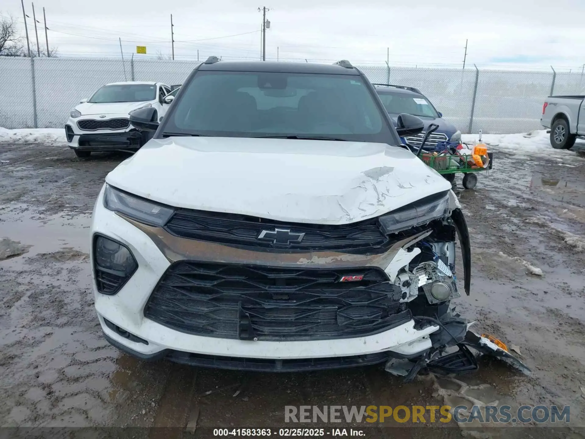 12 Photograph of a damaged car KL79MUSL3PB205964 CHEVROLET TRAILBLAZER 2023