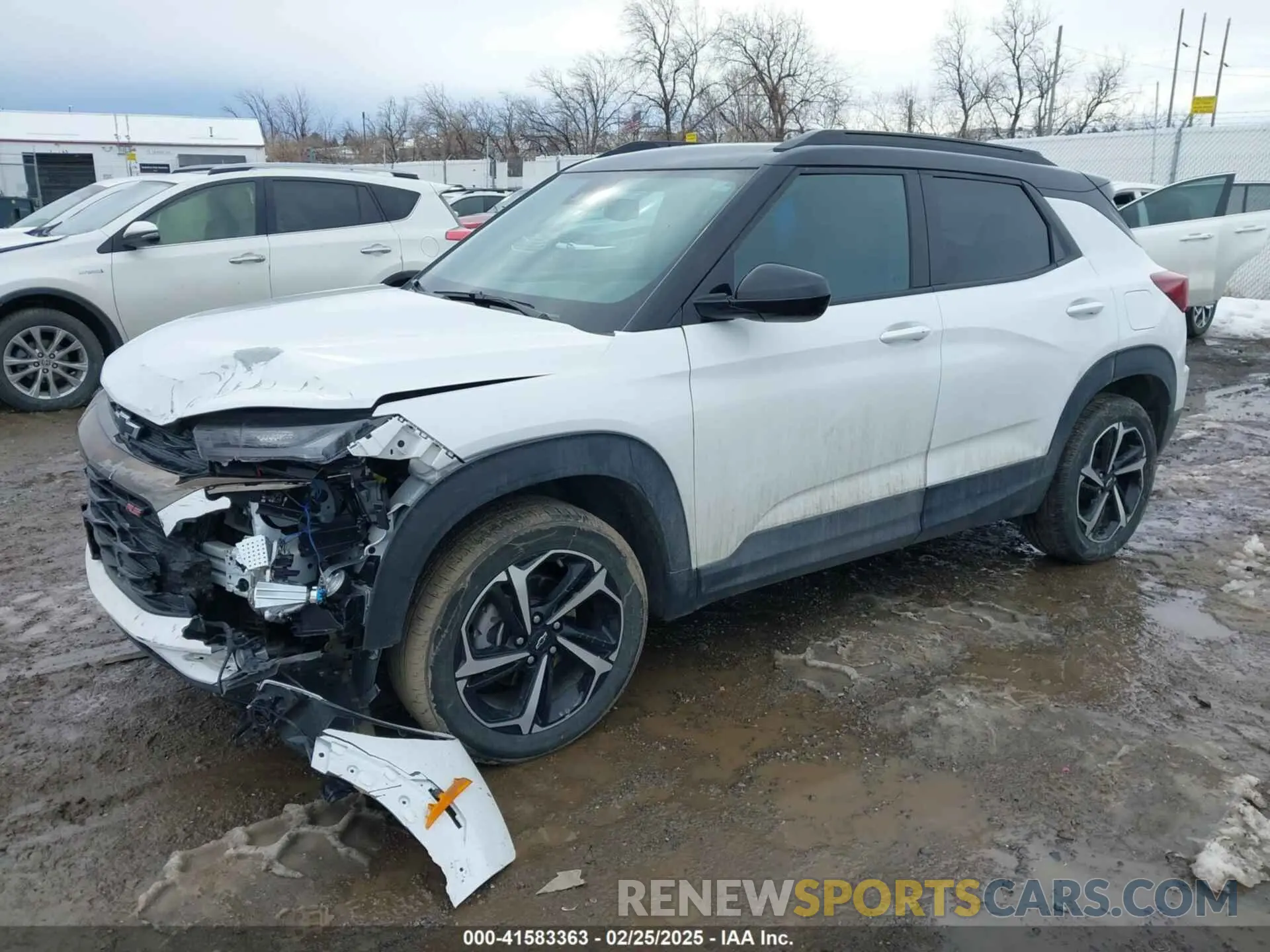 2 Photograph of a damaged car KL79MUSL3PB205964 CHEVROLET TRAILBLAZER 2023