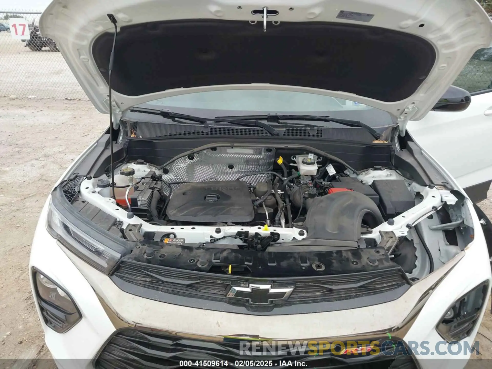 10 Фотография поврежденного автомобиля KL79MUSL3PB218665 CHEVROLET TRAILBLAZER 2023