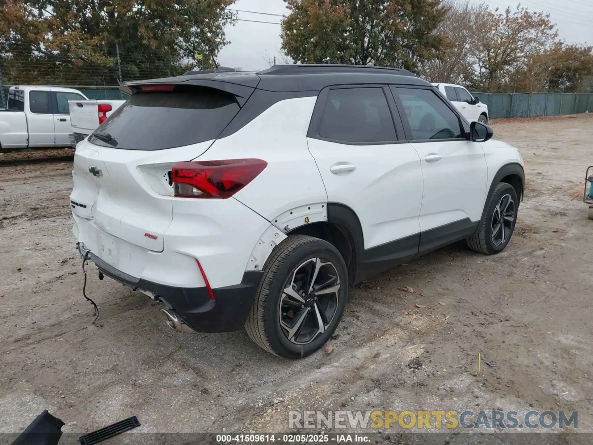 4 Фотография поврежденного автомобиля KL79MUSL3PB218665 CHEVROLET TRAILBLAZER 2023