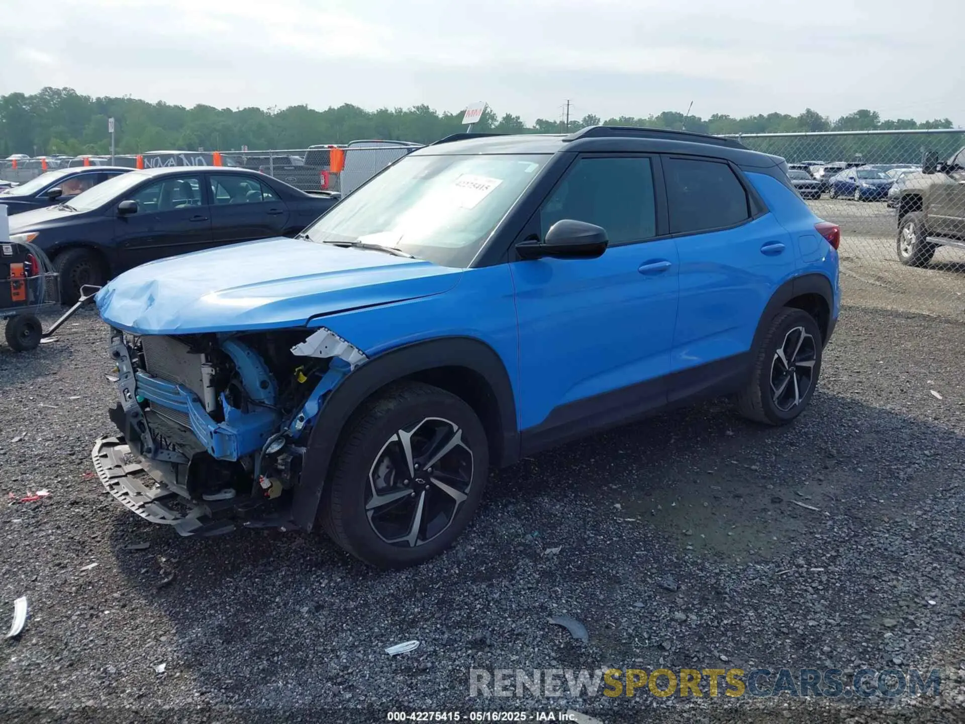 2 Photograph of a damaged car KL79MUSL5PB133830 CHEVROLET TRAILBLAZER 2023