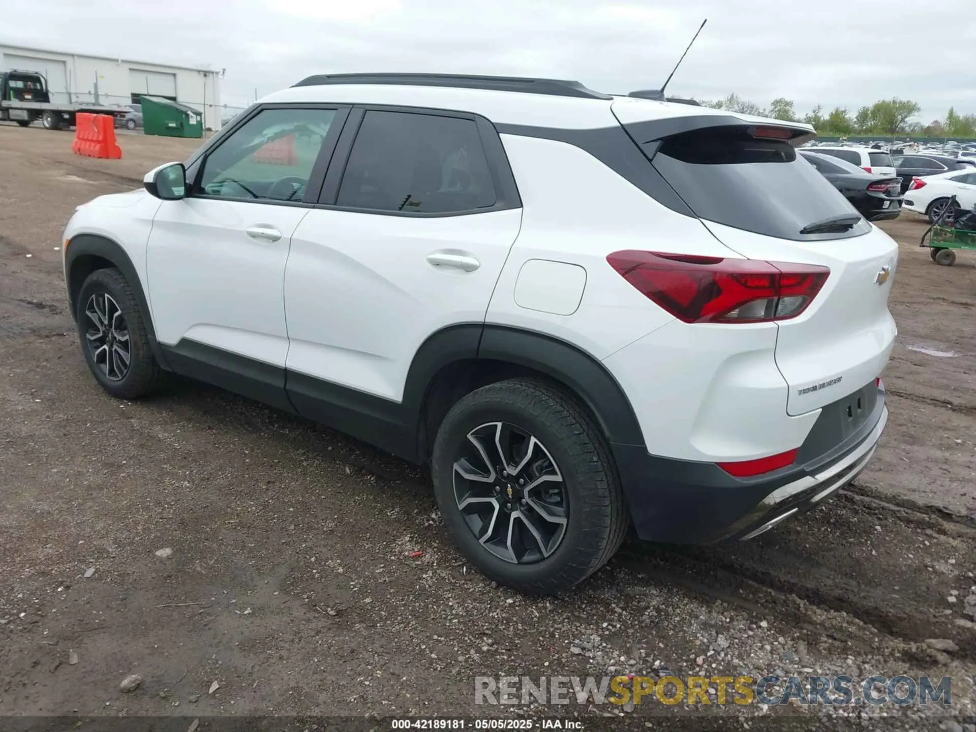 3 Фотография поврежденного автомобиля KL79MVSLXPB182477 CHEVROLET TRAILBLAZER 2023