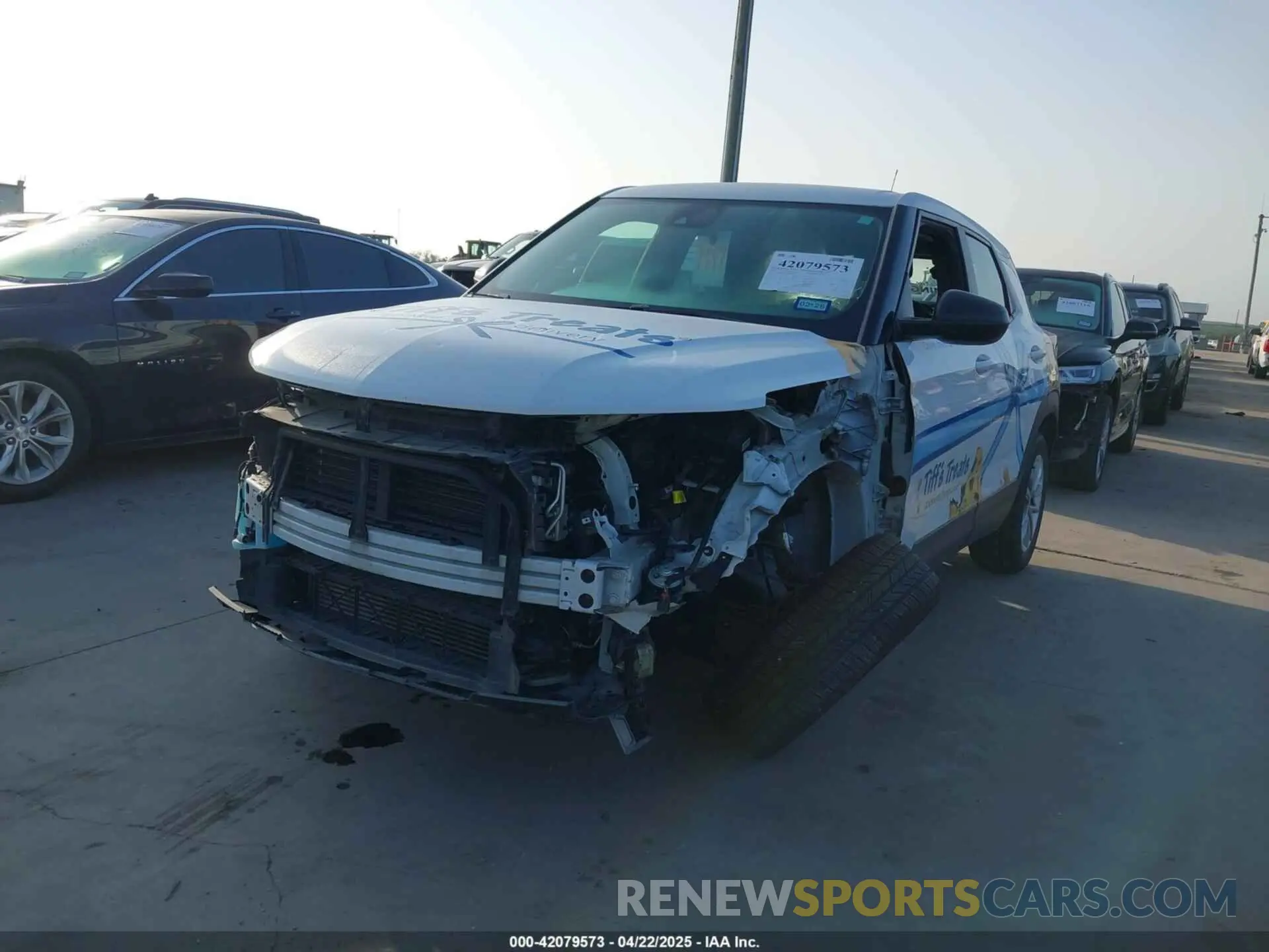2 Photograph of a damaged car KL79MMS28RB098209 CHEVROLET TRAILBLAZER 2024