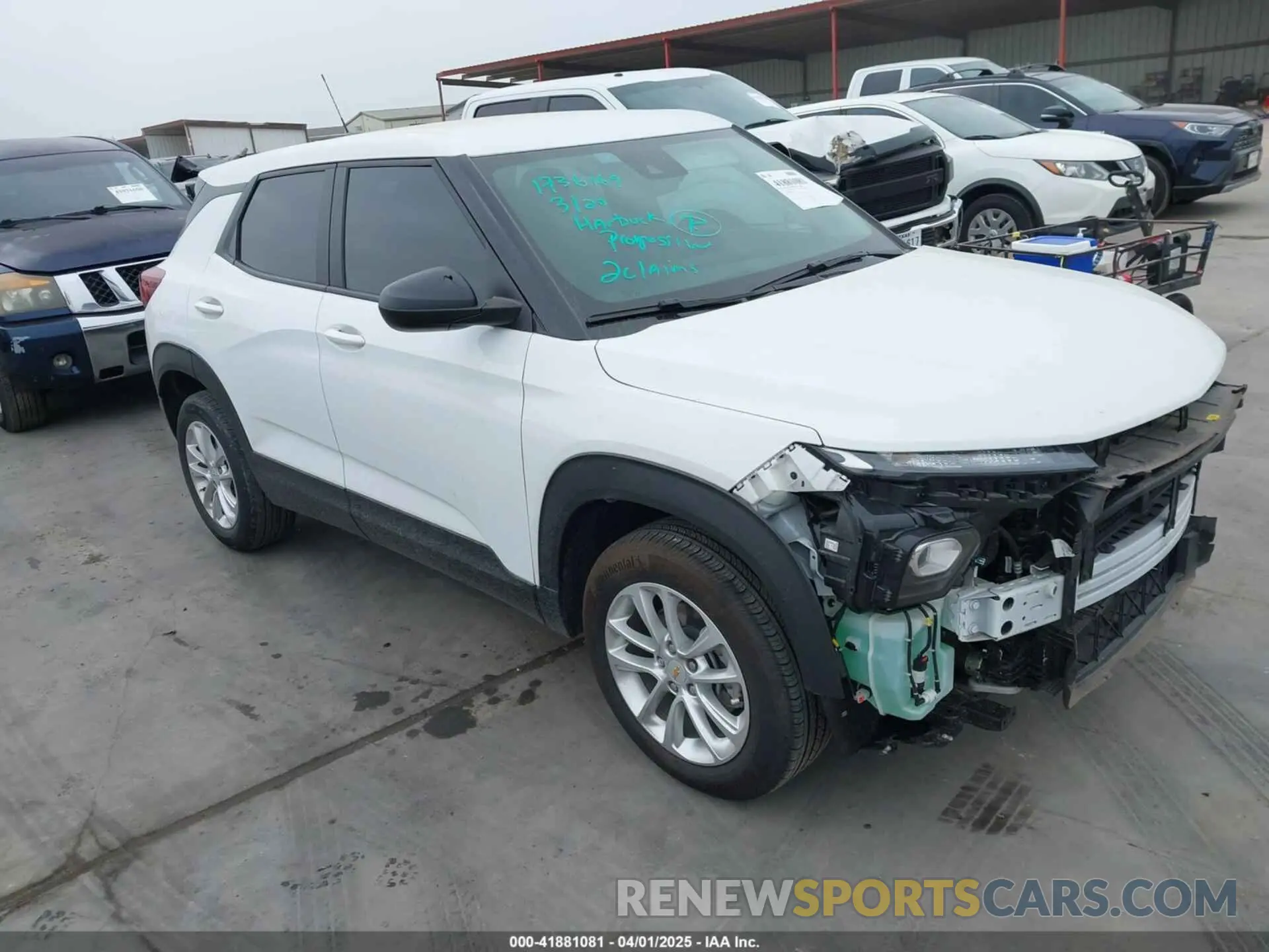 1 Фотография поврежденного автомобиля KL79MMSL0RB119269 CHEVROLET TRAILBLAZER 2024