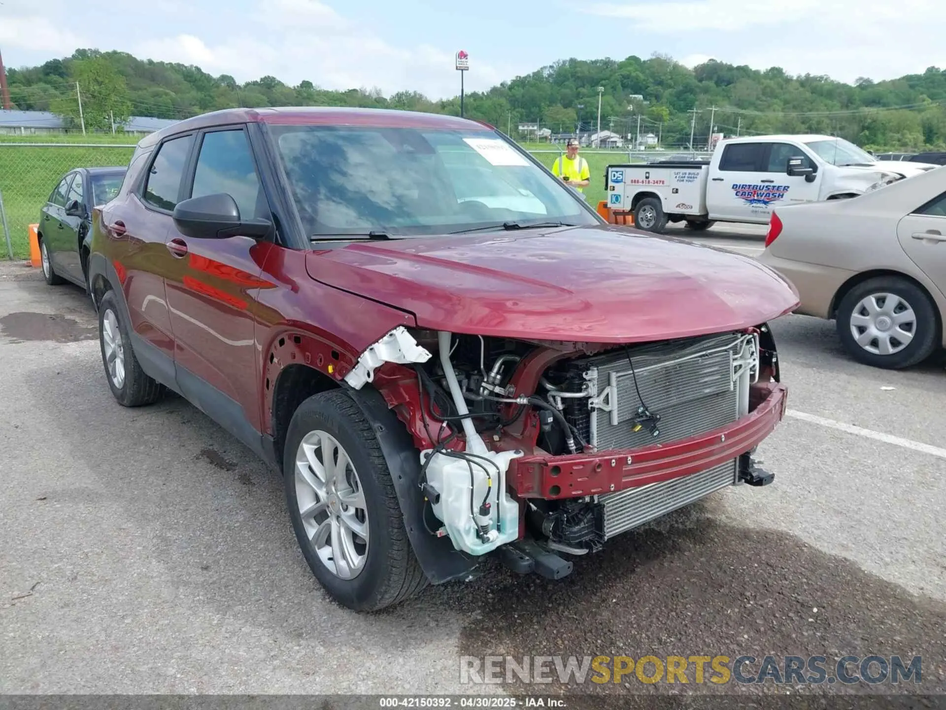 19 Photograph of a damaged car KL79MMSL3RB145560 CHEVROLET TRAILBLAZER 2024