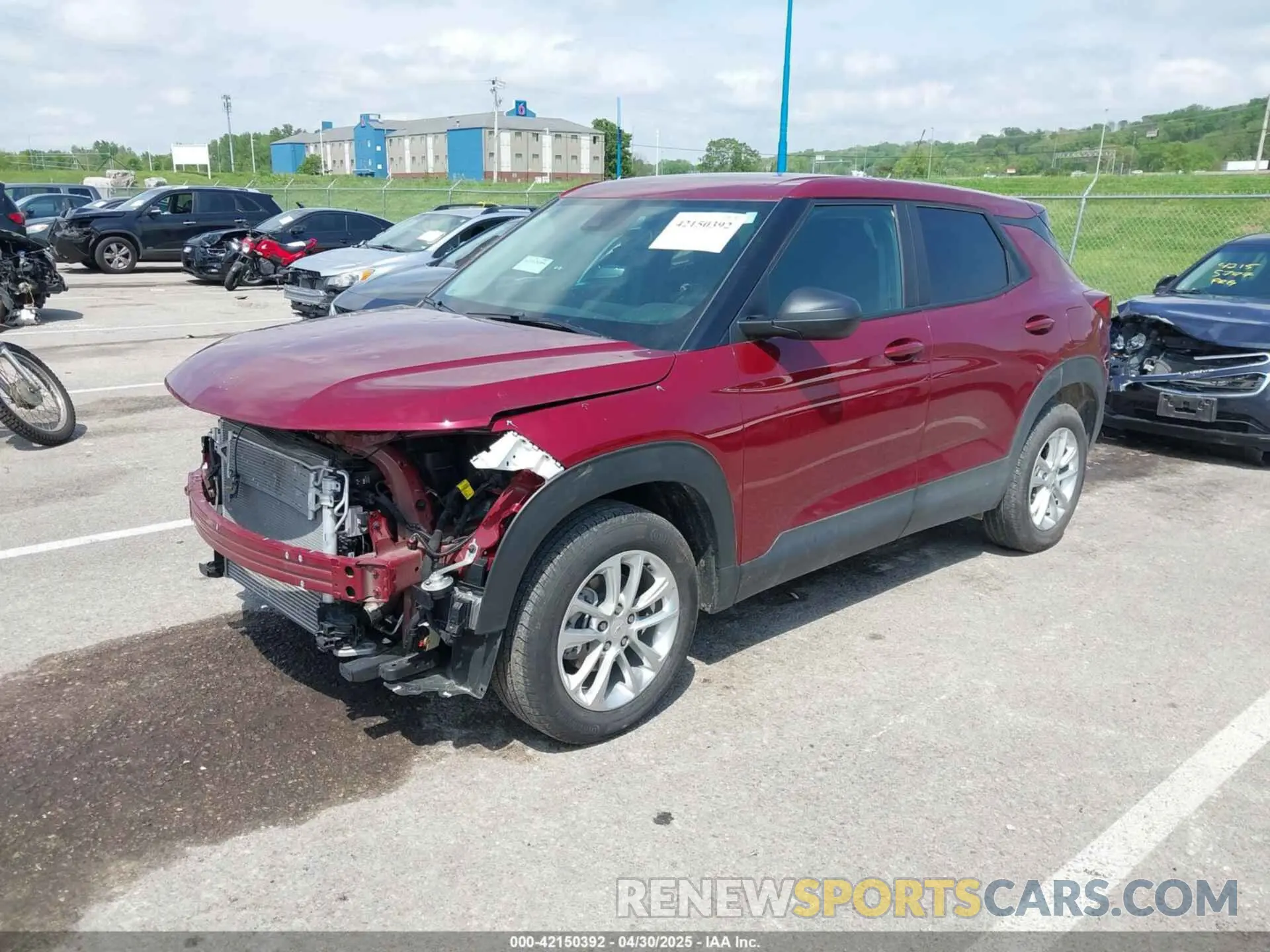 2 Photograph of a damaged car KL79MMSL3RB145560 CHEVROLET TRAILBLAZER 2024