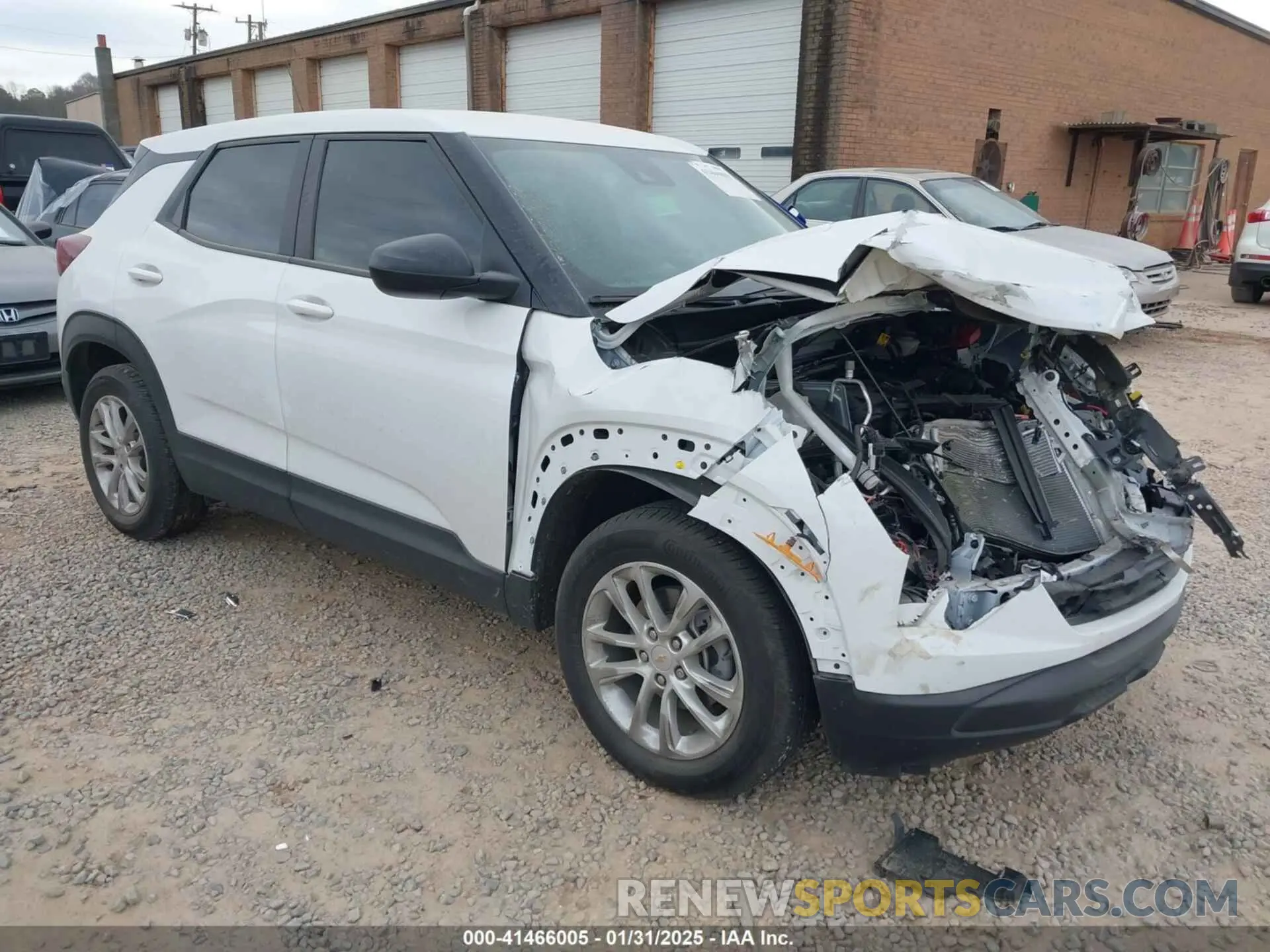 1 Photograph of a damaged car KL79MMSL8RB131590 CHEVROLET TRAILBLAZER 2024