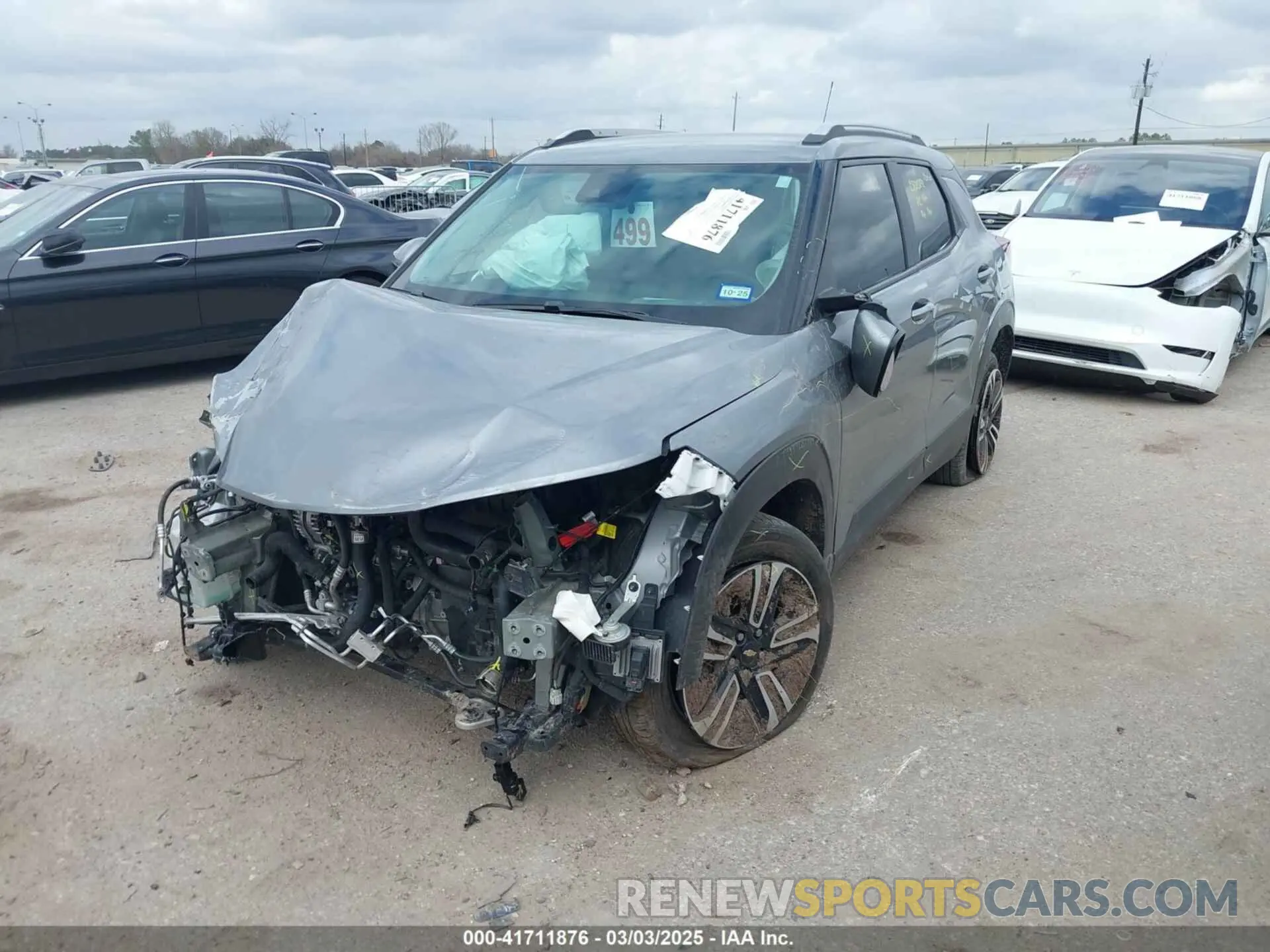 2 Фотография поврежденного автомобиля KL79MPS21RB059690 CHEVROLET TRAILBLAZER 2024