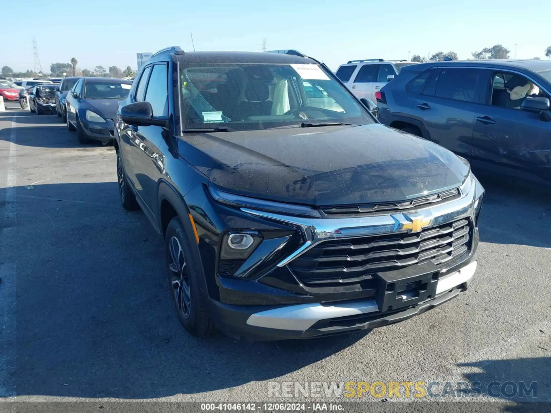 1 Фотография поврежденного автомобиля KL79MPS21RB114395 CHEVROLET TRAILBLAZER 2024