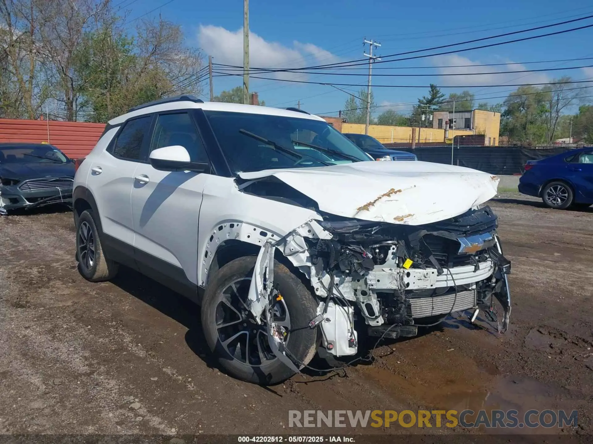 1 Photograph of a damaged car KL79MPS23RB053969 CHEVROLET TRAILBLAZER 2024