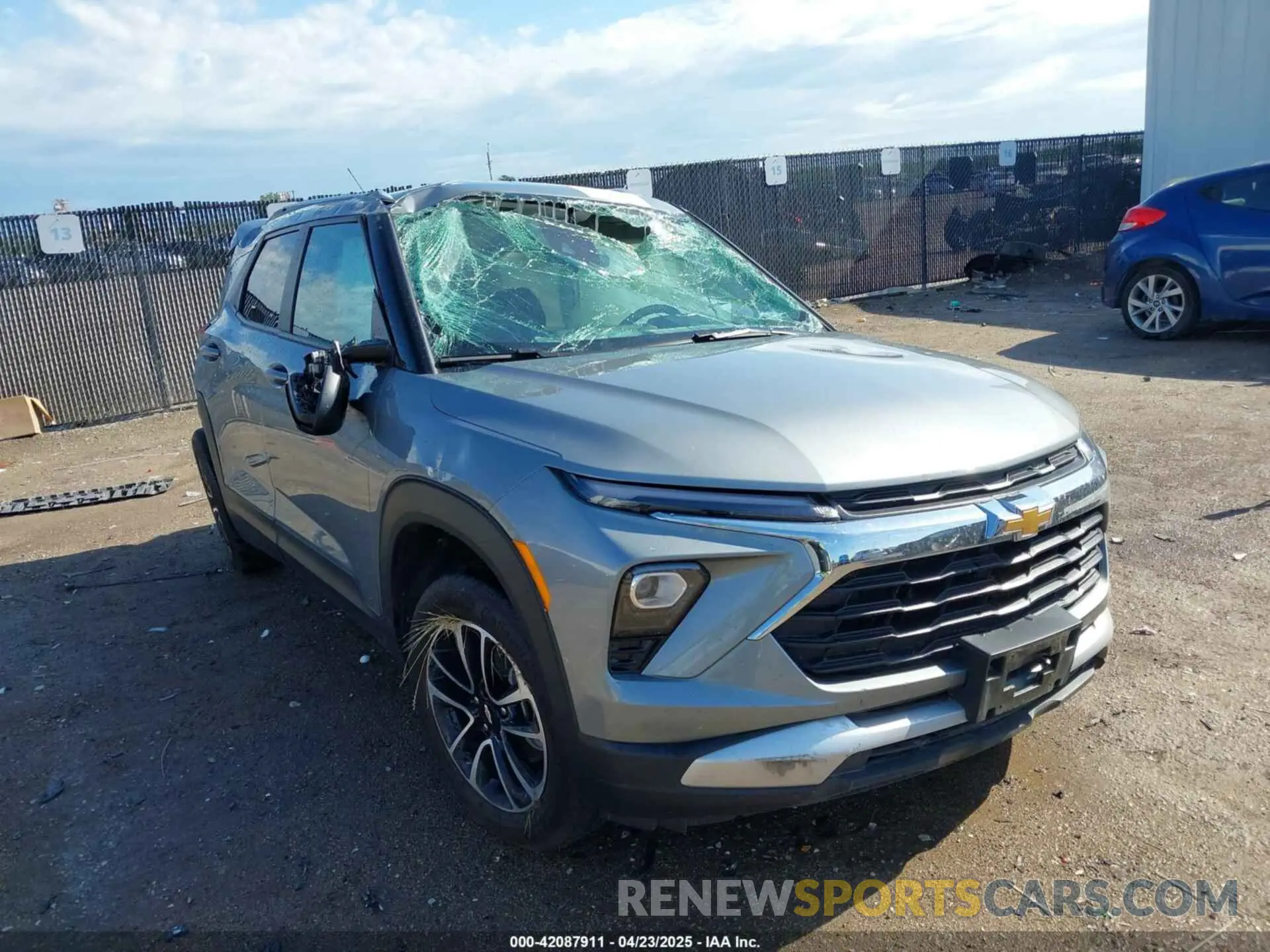 1 Photograph of a damaged car KL79MPSL6RB169112 CHEVROLET TRAILBLAZER 2024