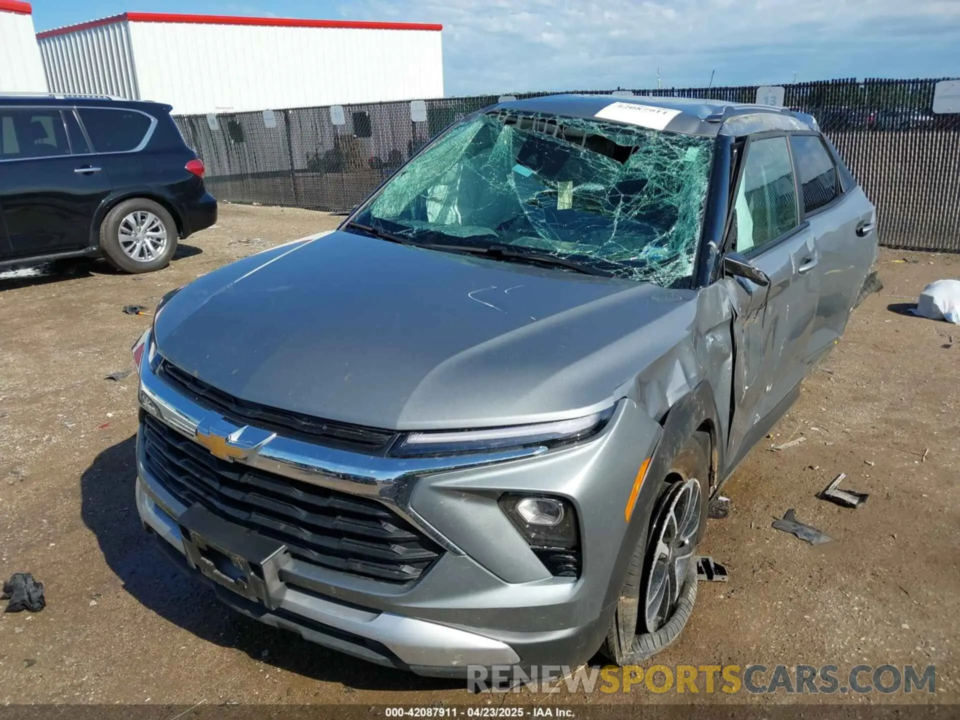 2 Photograph of a damaged car KL79MPSL6RB169112 CHEVROLET TRAILBLAZER 2024