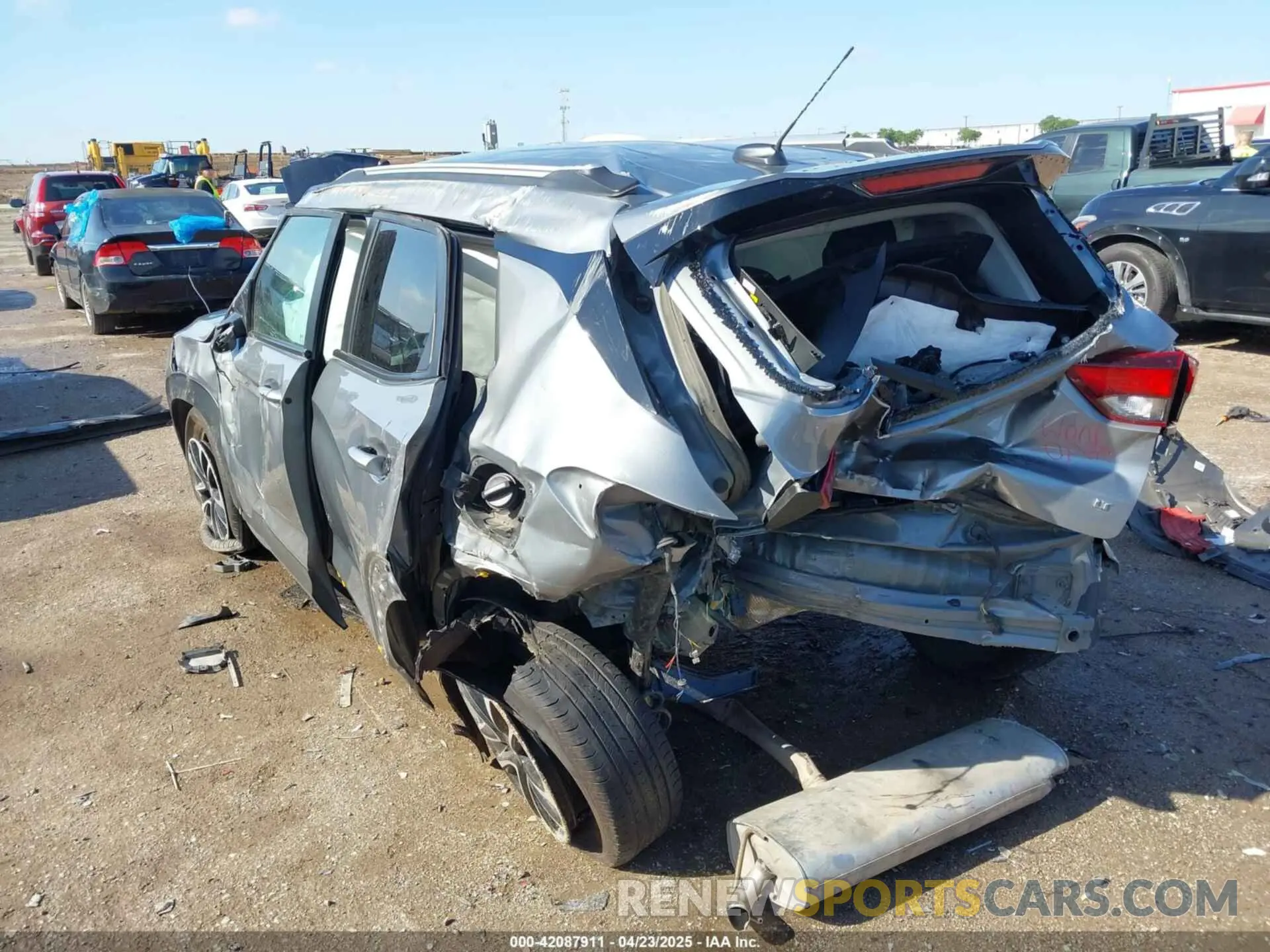 3 Photograph of a damaged car KL79MPSL6RB169112 CHEVROLET TRAILBLAZER 2024