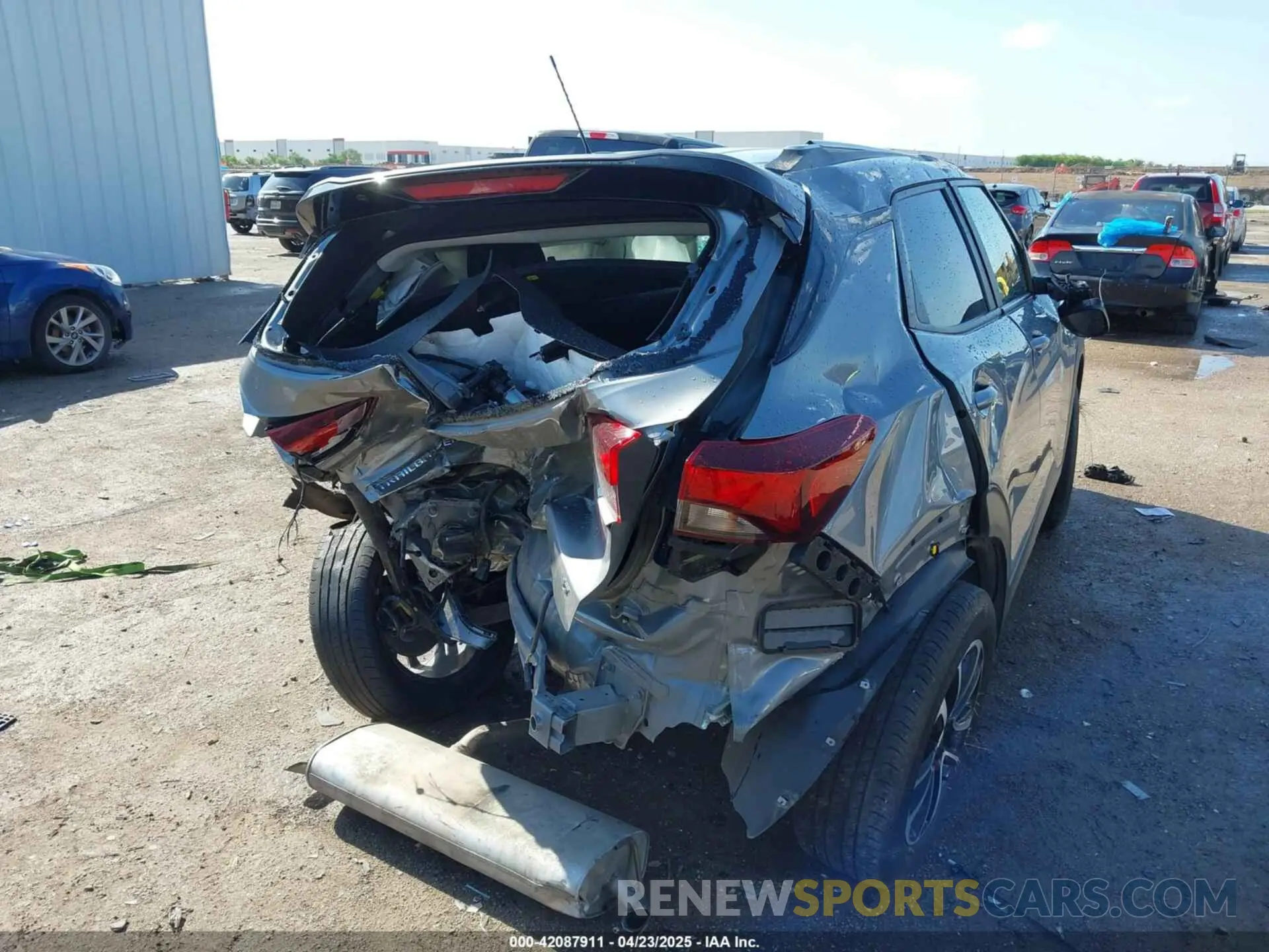 4 Photograph of a damaged car KL79MPSL6RB169112 CHEVROLET TRAILBLAZER 2024