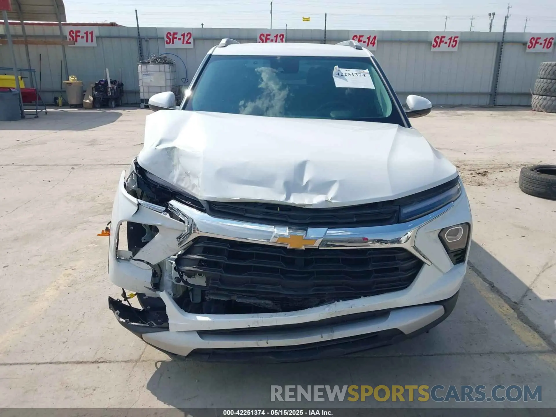 12 Photograph of a damaged car KL79MPSL8RB115262 CHEVROLET TRAILBLAZER 2024