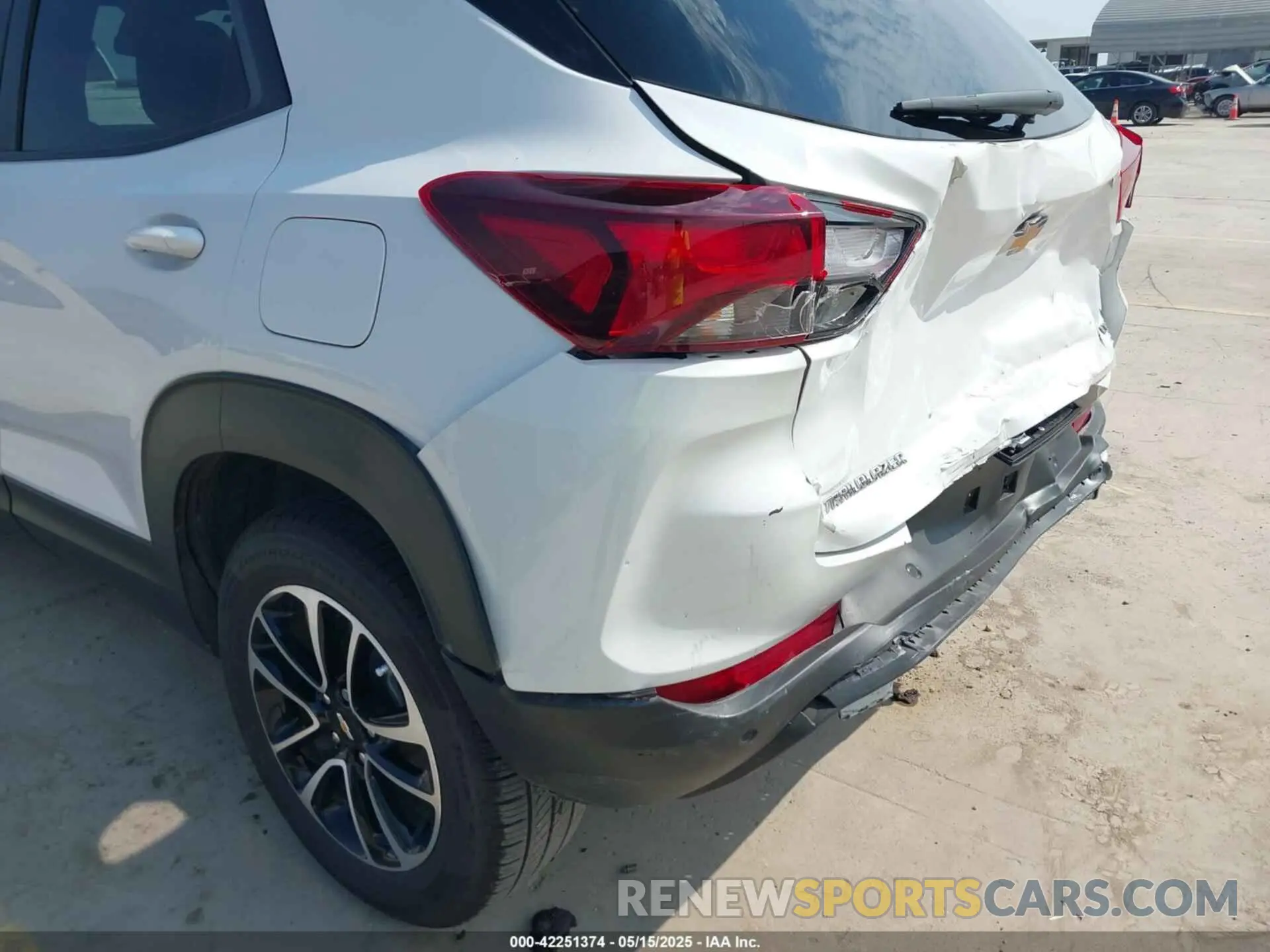 21 Photograph of a damaged car KL79MPSL8RB115262 CHEVROLET TRAILBLAZER 2024