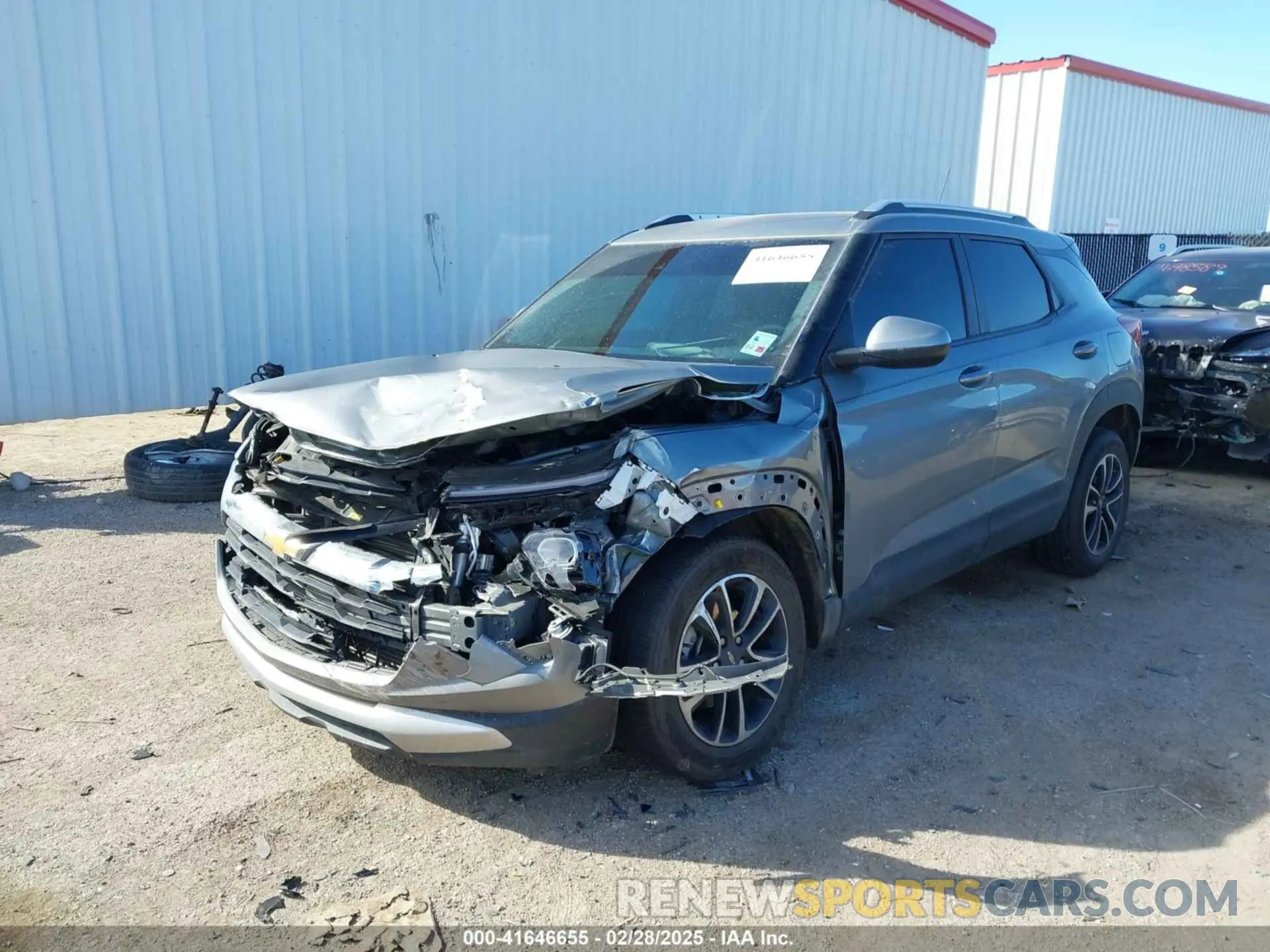 2 Photograph of a damaged car KL79MPSL9RB117067 CHEVROLET TRAILBLAZER 2024