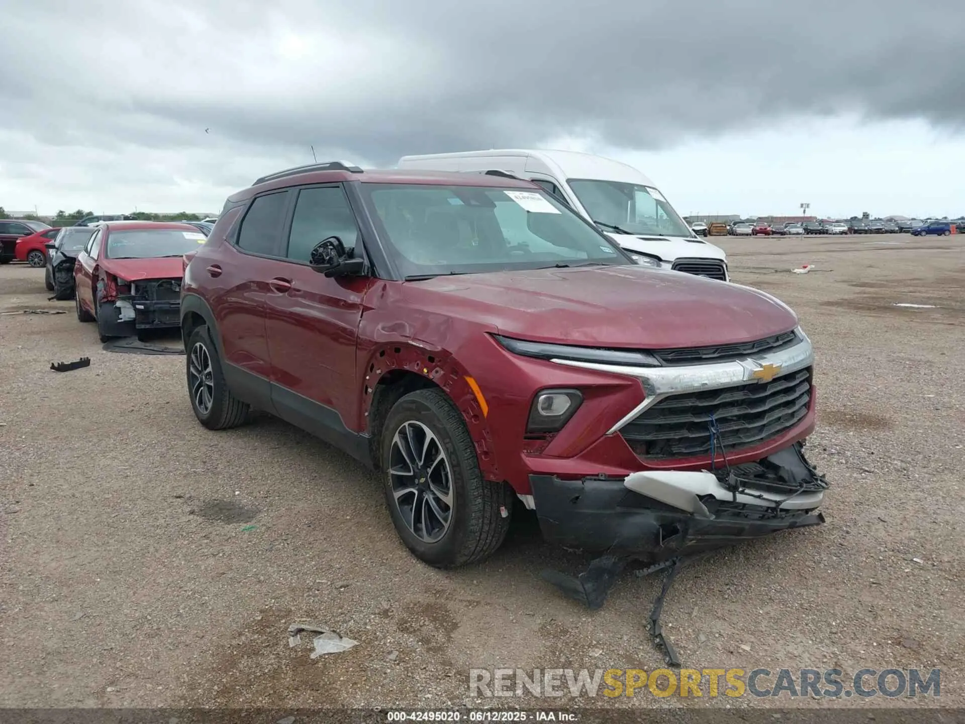 1 Photograph of a damaged car KL79MPSLXRB141880 CHEVROLET TRAILBLAZER 2024