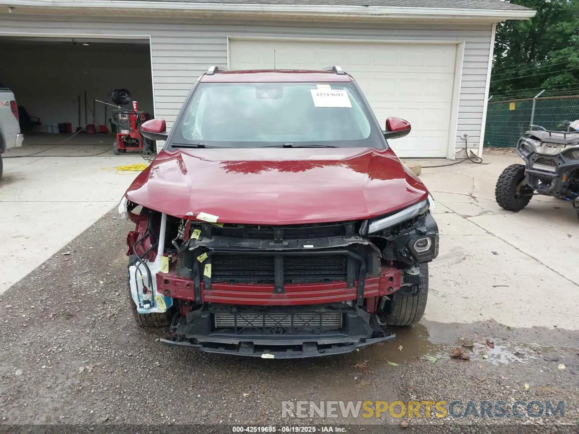 13 Photograph of a damaged car KL79MRSL5RB108524 CHEVROLET TRAILBLAZER 2024