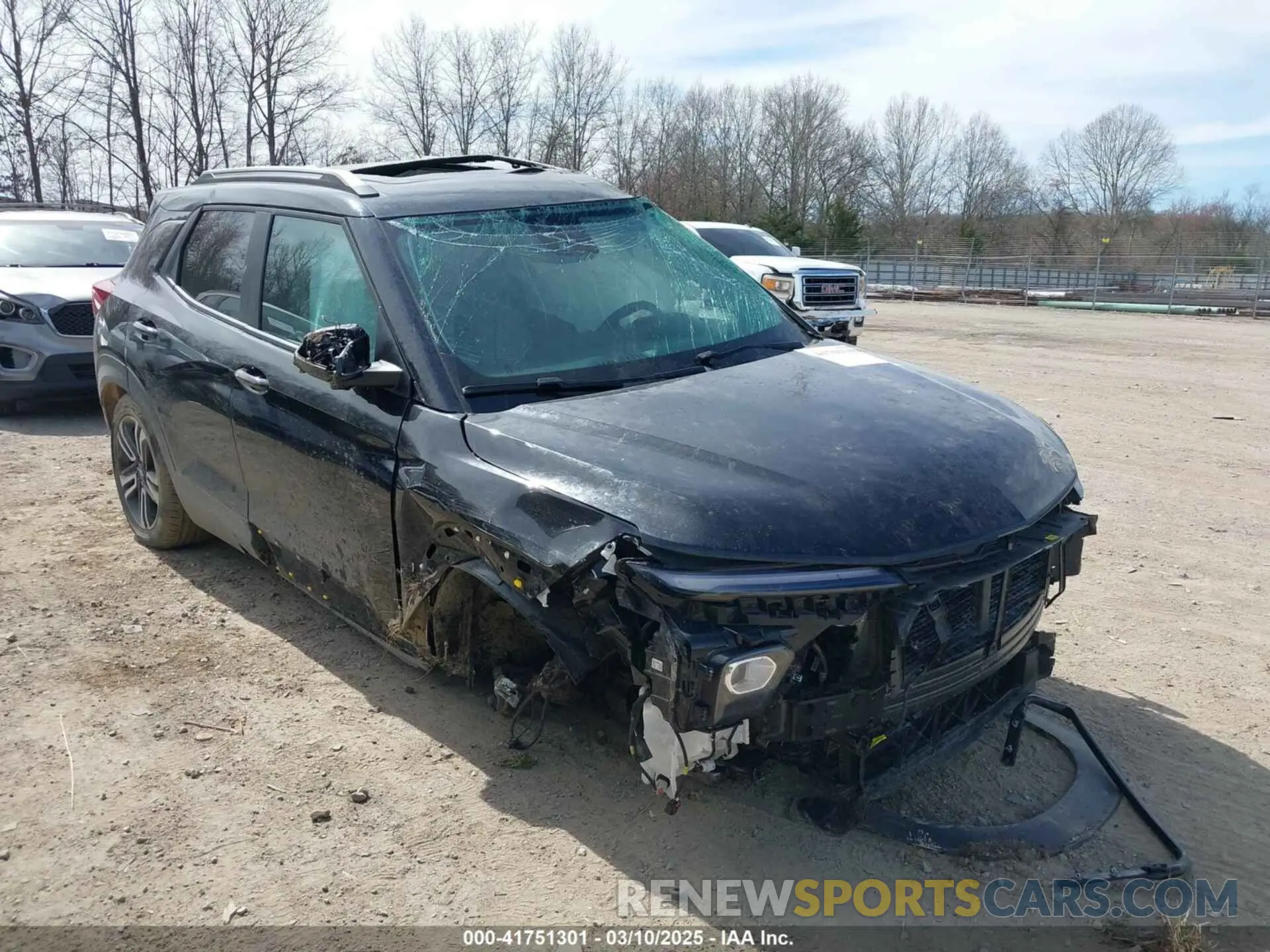1 Photograph of a damaged car KL79MRSL8RB100336 CHEVROLET TRAILBLAZER 2024