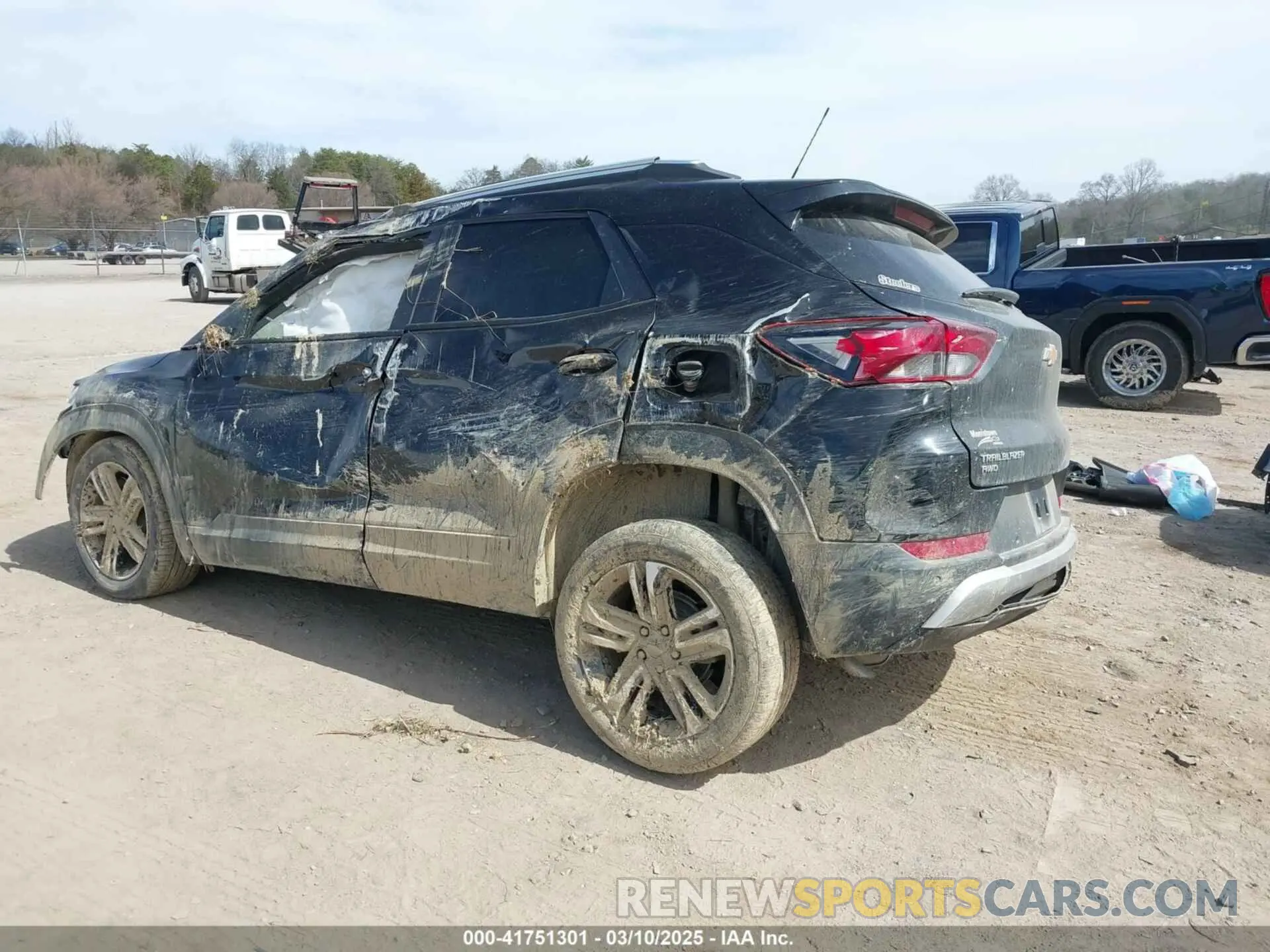 3 Photograph of a damaged car KL79MRSL8RB100336 CHEVROLET TRAILBLAZER 2024