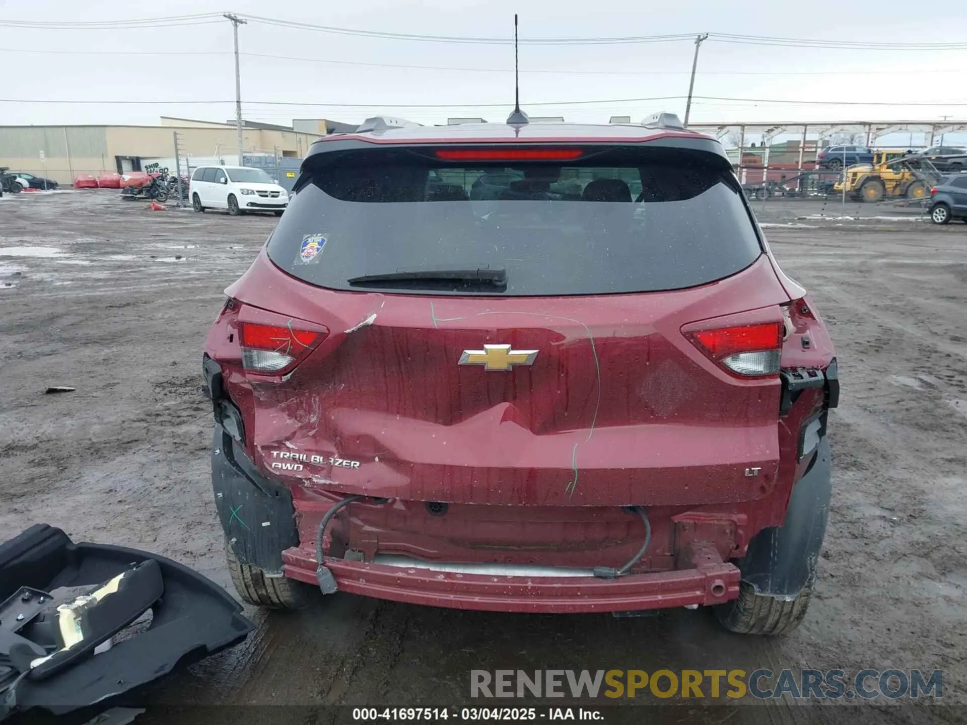 16 Фотография поврежденного автомобиля KL79MRSL8RB183007 CHEVROLET TRAILBLAZER 2024