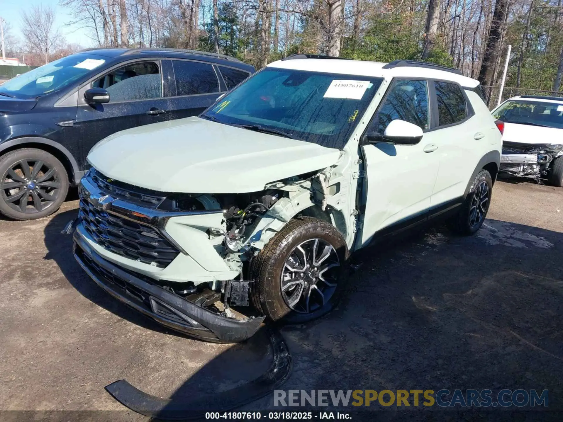 2 Photograph of a damaged car KL79MSSL2RB091401 CHEVROLET TRAILBLAZER 2024