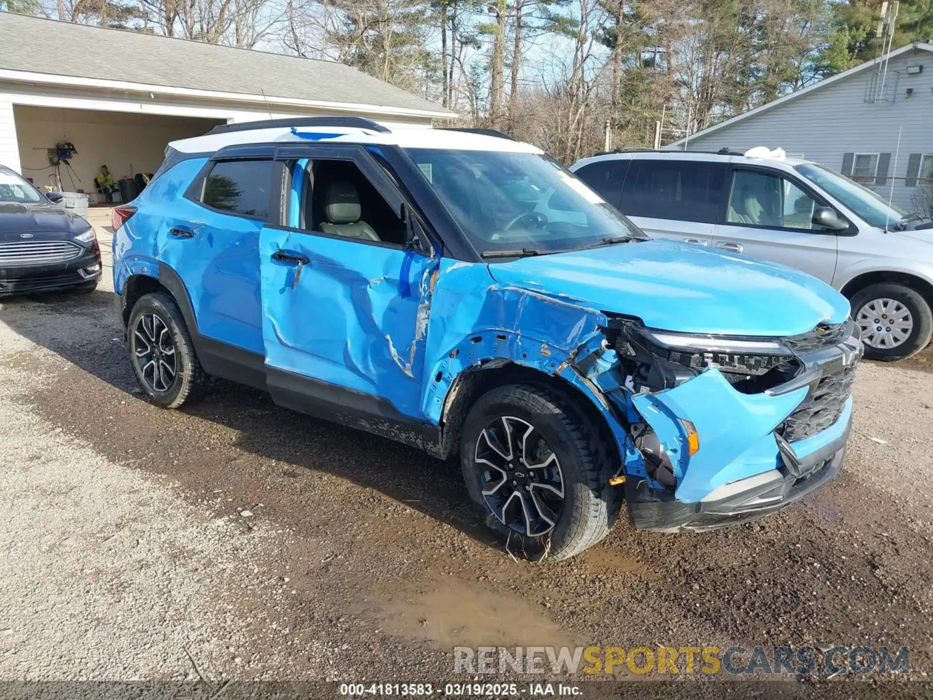 1 Photograph of a damaged car KL79MSSL4RB076964 CHEVROLET TRAILBLAZER 2024