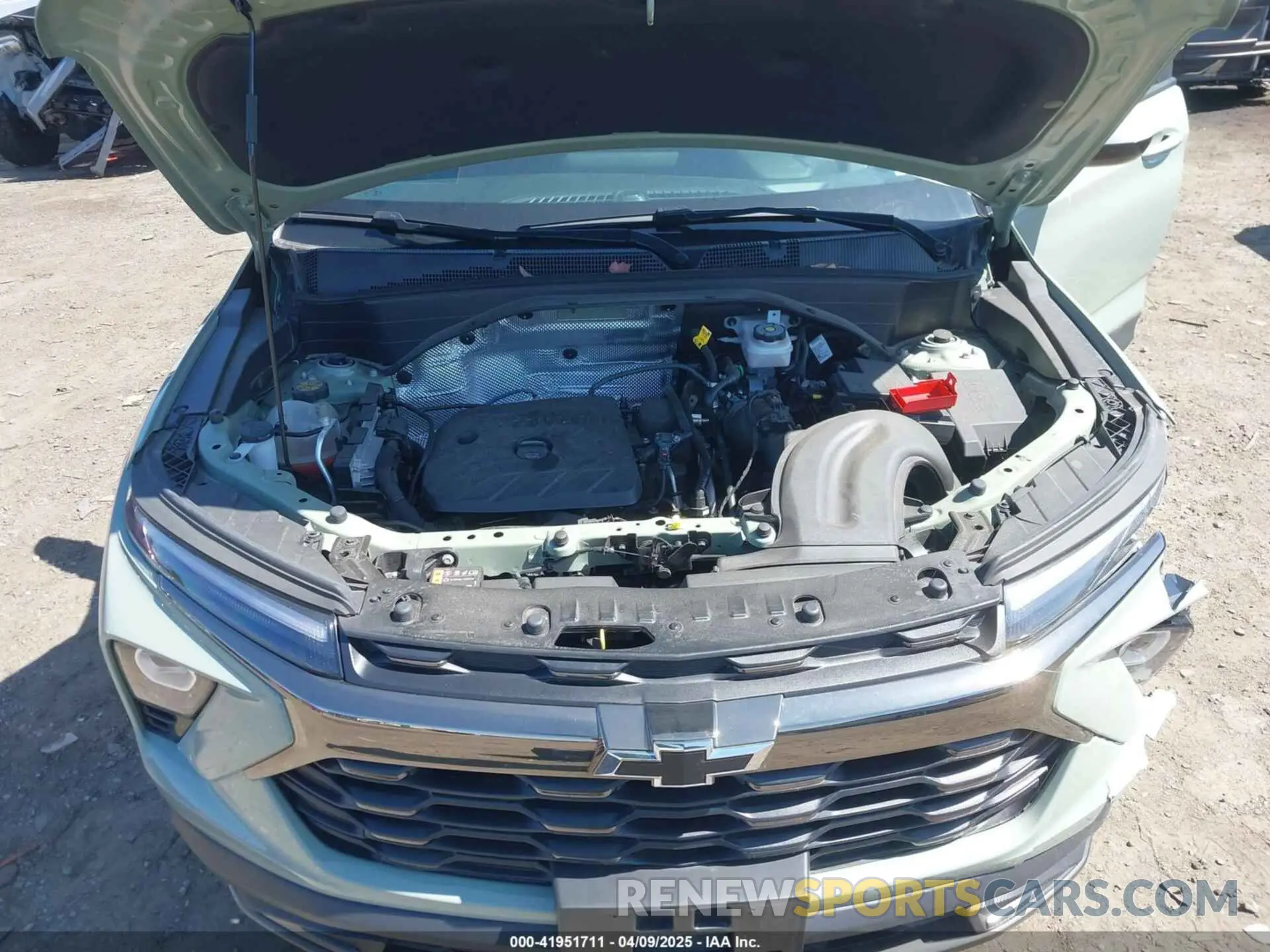 10 Photograph of a damaged car KL79MSSL9RB085949 CHEVROLET TRAILBLAZER 2024