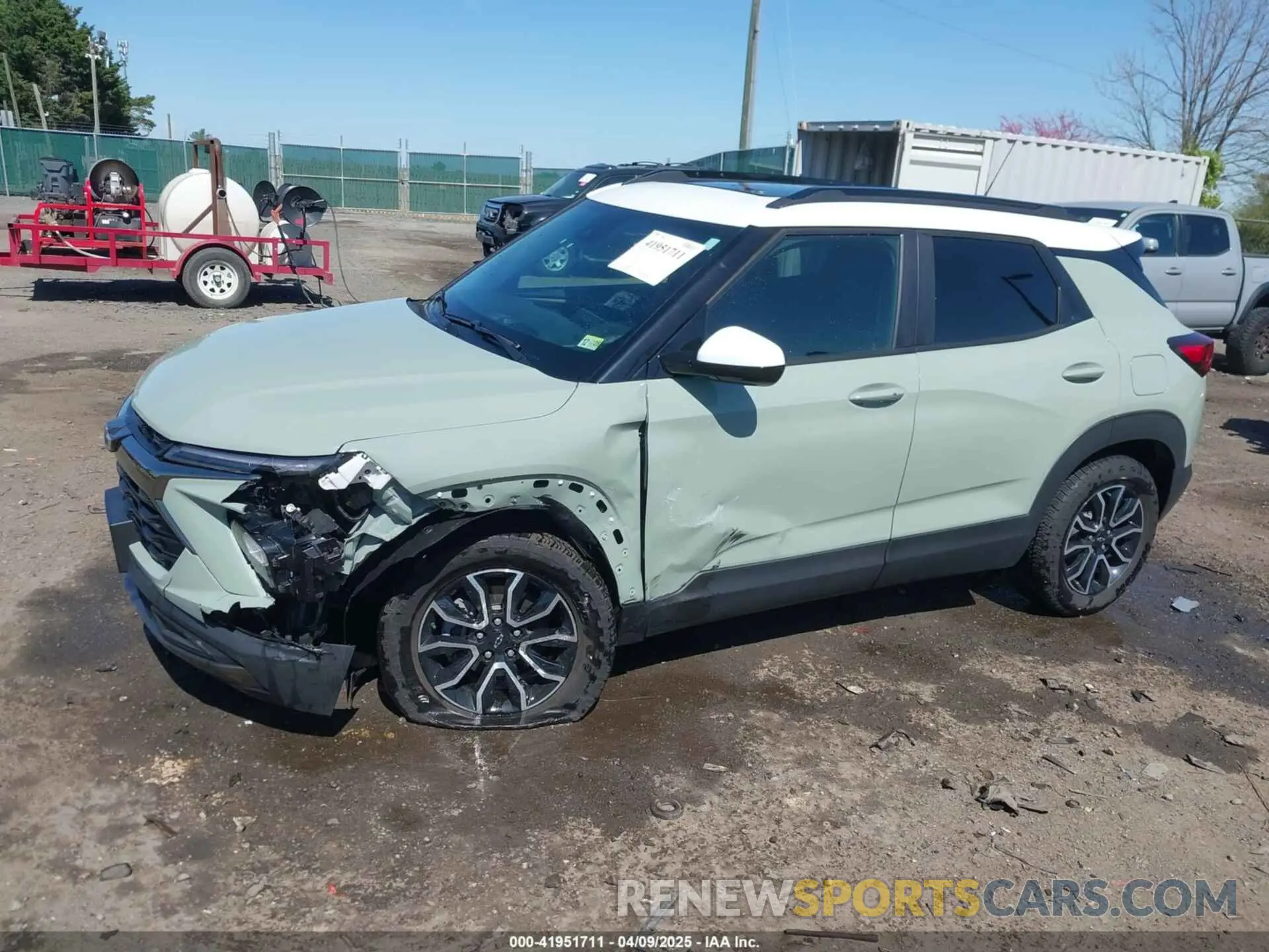 14 Photograph of a damaged car KL79MSSL9RB085949 CHEVROLET TRAILBLAZER 2024