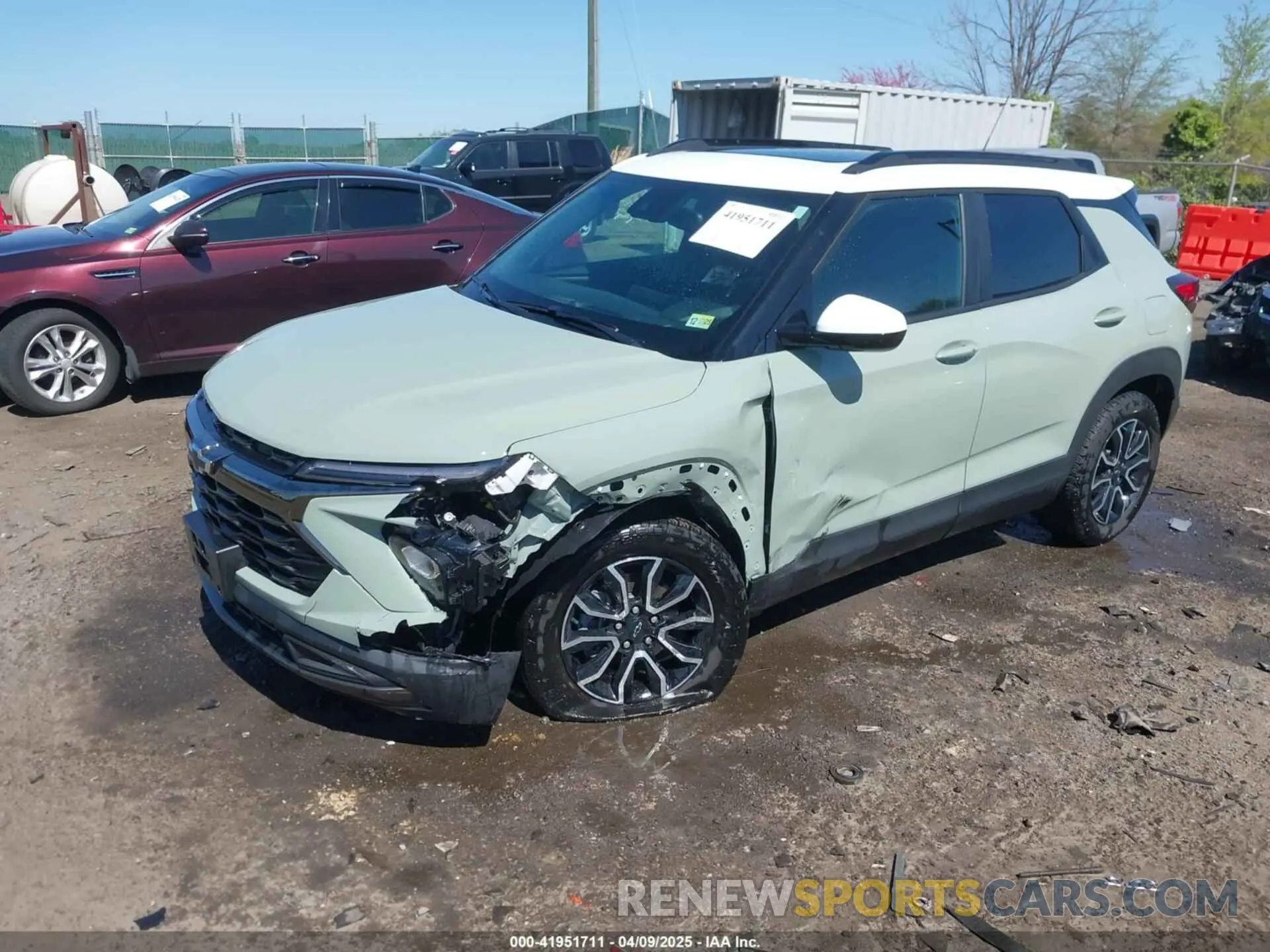 2 Photograph of a damaged car KL79MSSL9RB085949 CHEVROLET TRAILBLAZER 2024