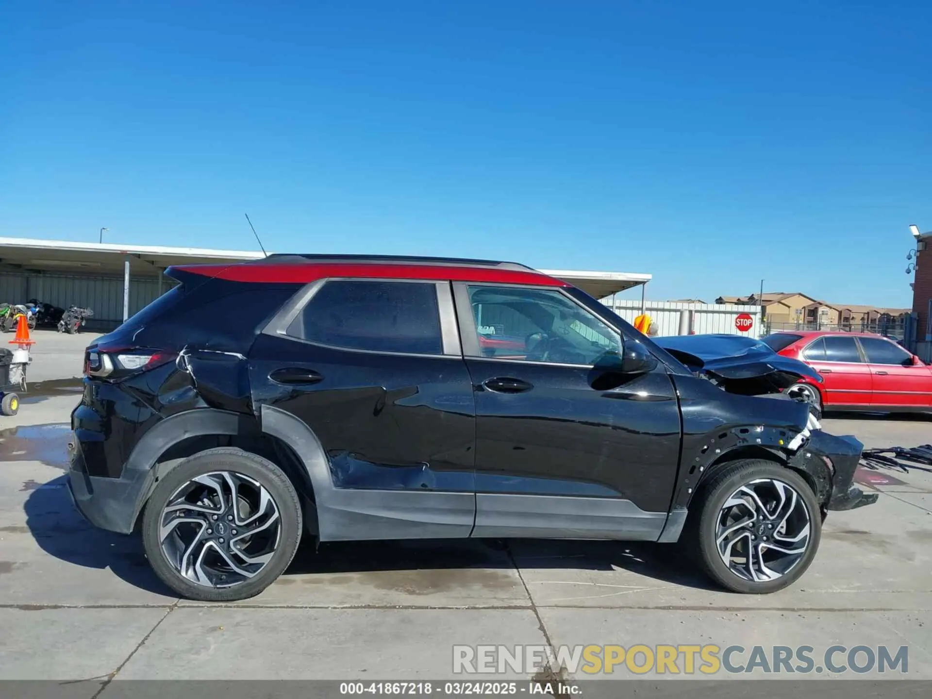14 Photograph of a damaged car KL79MUSL0RB080344 CHEVROLET TRAILBLAZER 2024