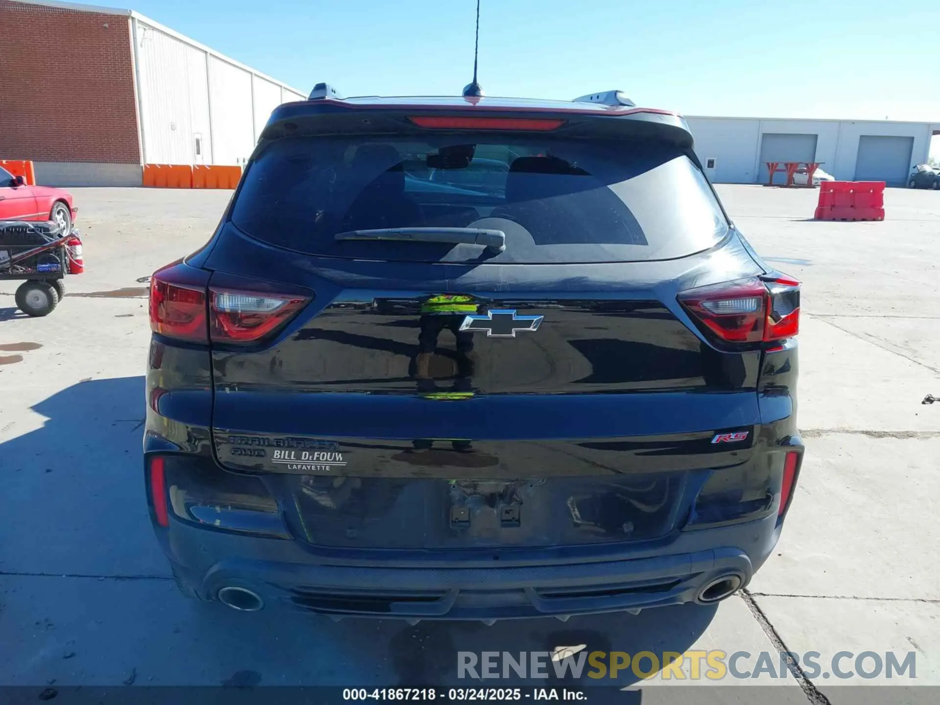 17 Photograph of a damaged car KL79MUSL0RB080344 CHEVROLET TRAILBLAZER 2024