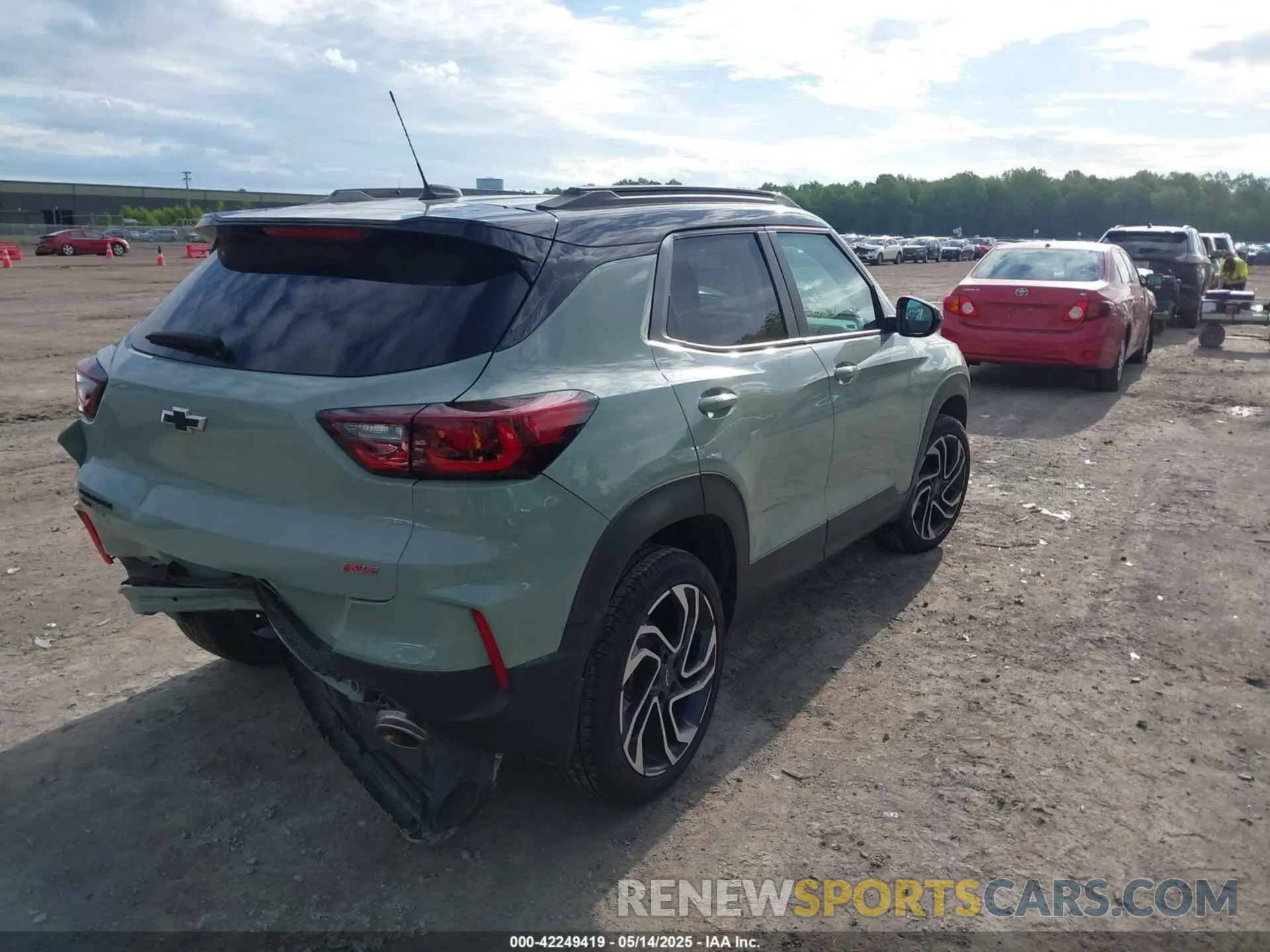 4 Фотография поврежденного автомобиля KL79MUSL4RB050201 CHEVROLET TRAILBLAZER 2024
