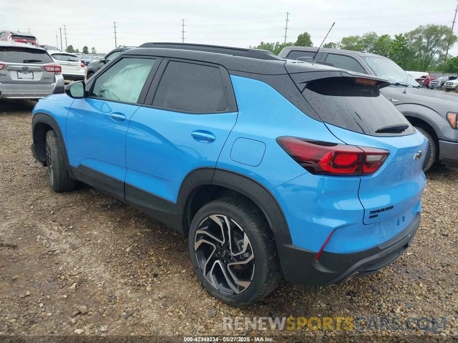 3 Фотография поврежденного автомобиля KL79MUSL7RB163348 CHEVROLET TRAILBLAZER 2024