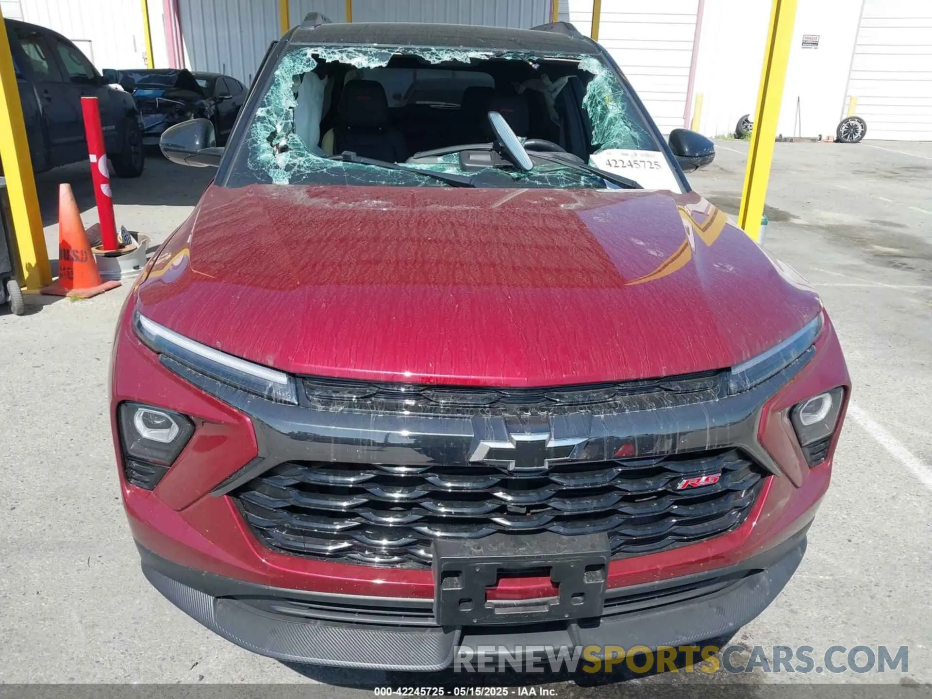 12 Photograph of a damaged car KL79MUSL8RB117690 CHEVROLET TRAILBLAZER 2024