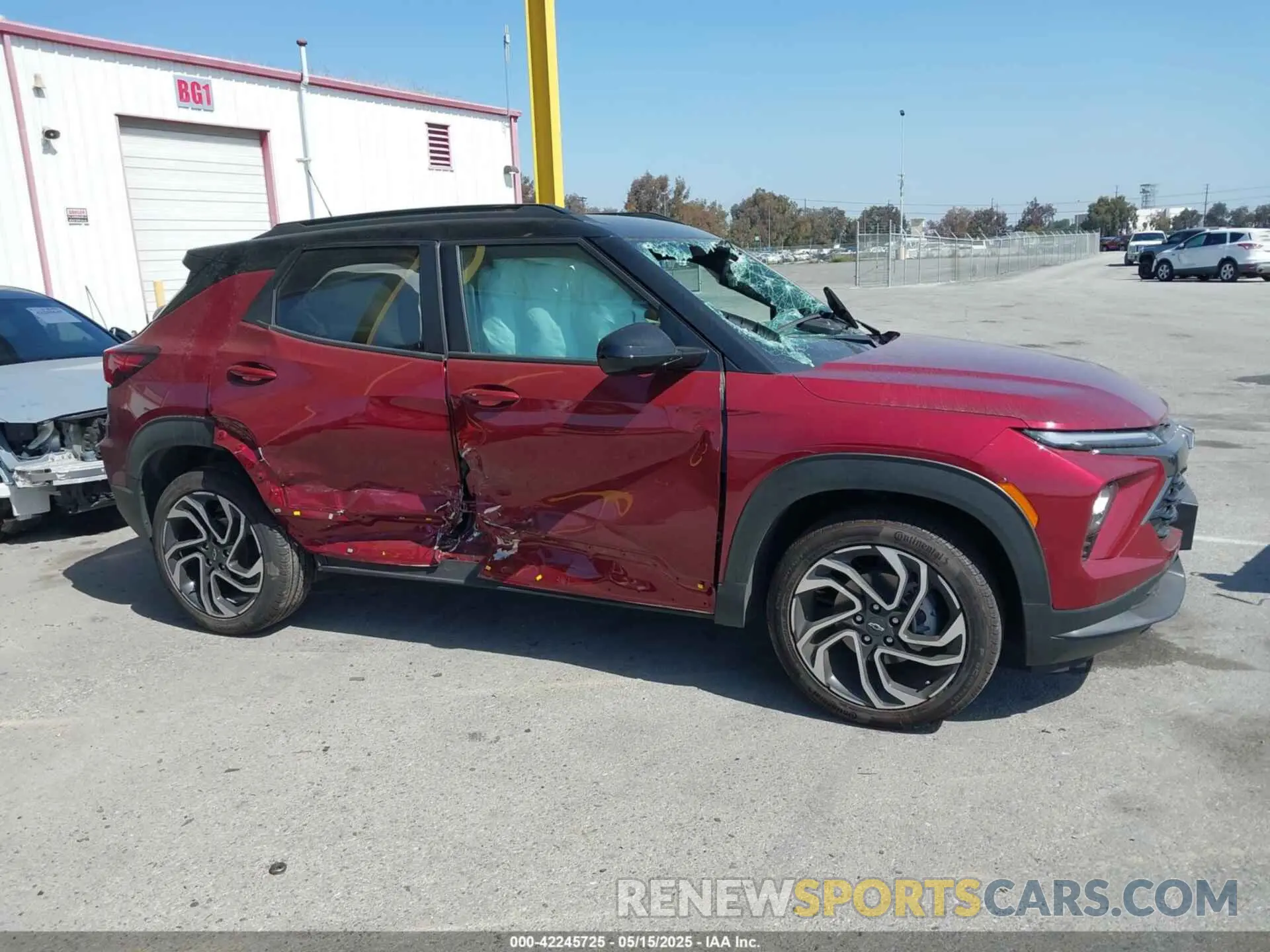 13 Photograph of a damaged car KL79MUSL8RB117690 CHEVROLET TRAILBLAZER 2024