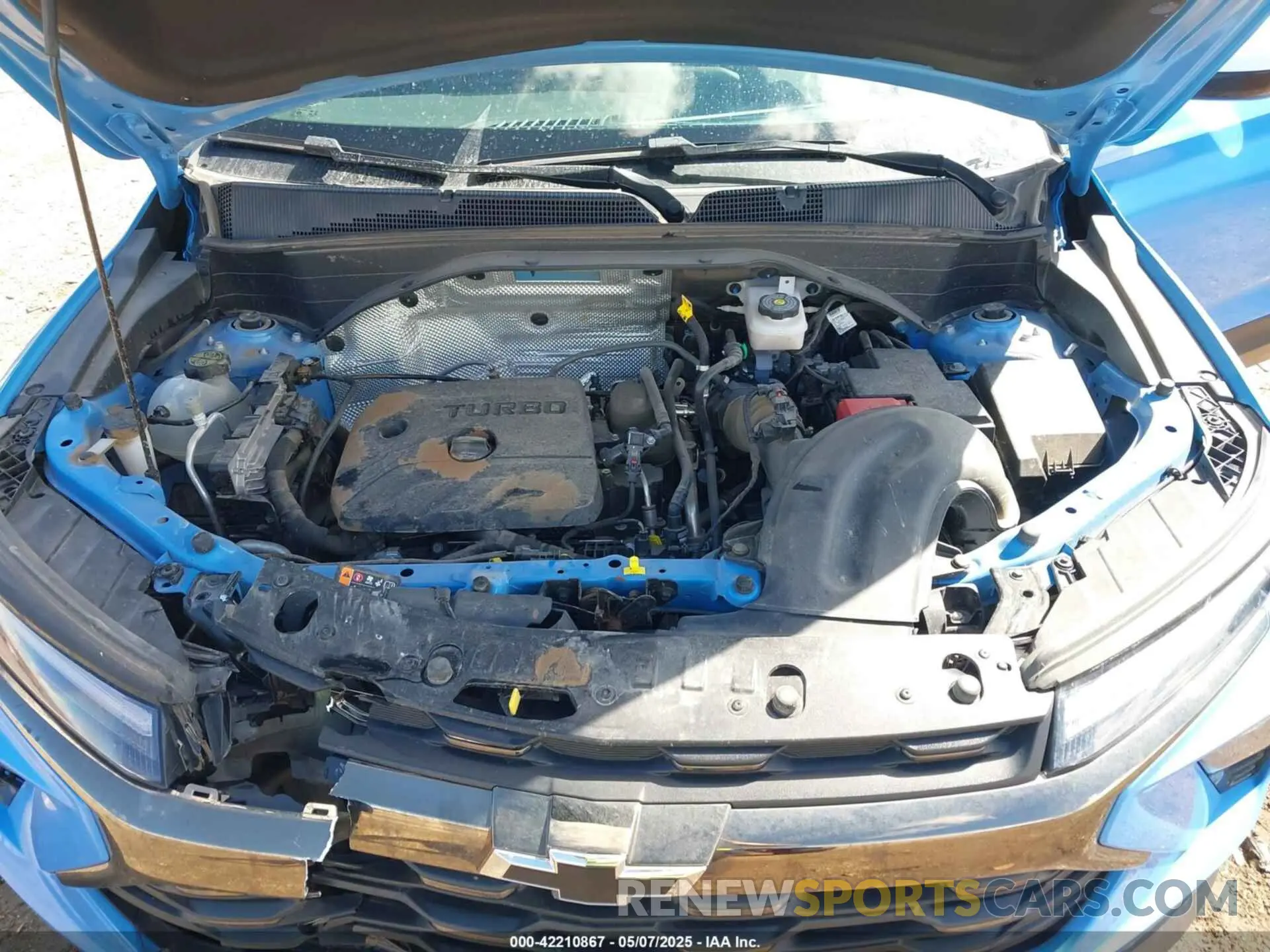 10 Photograph of a damaged car KL79MVSL4RB137957 CHEVROLET TRAILBLAZER 2024