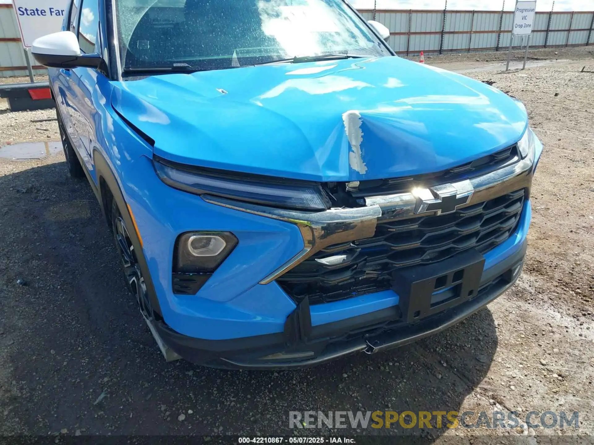 6 Photograph of a damaged car KL79MVSL4RB137957 CHEVROLET TRAILBLAZER 2024