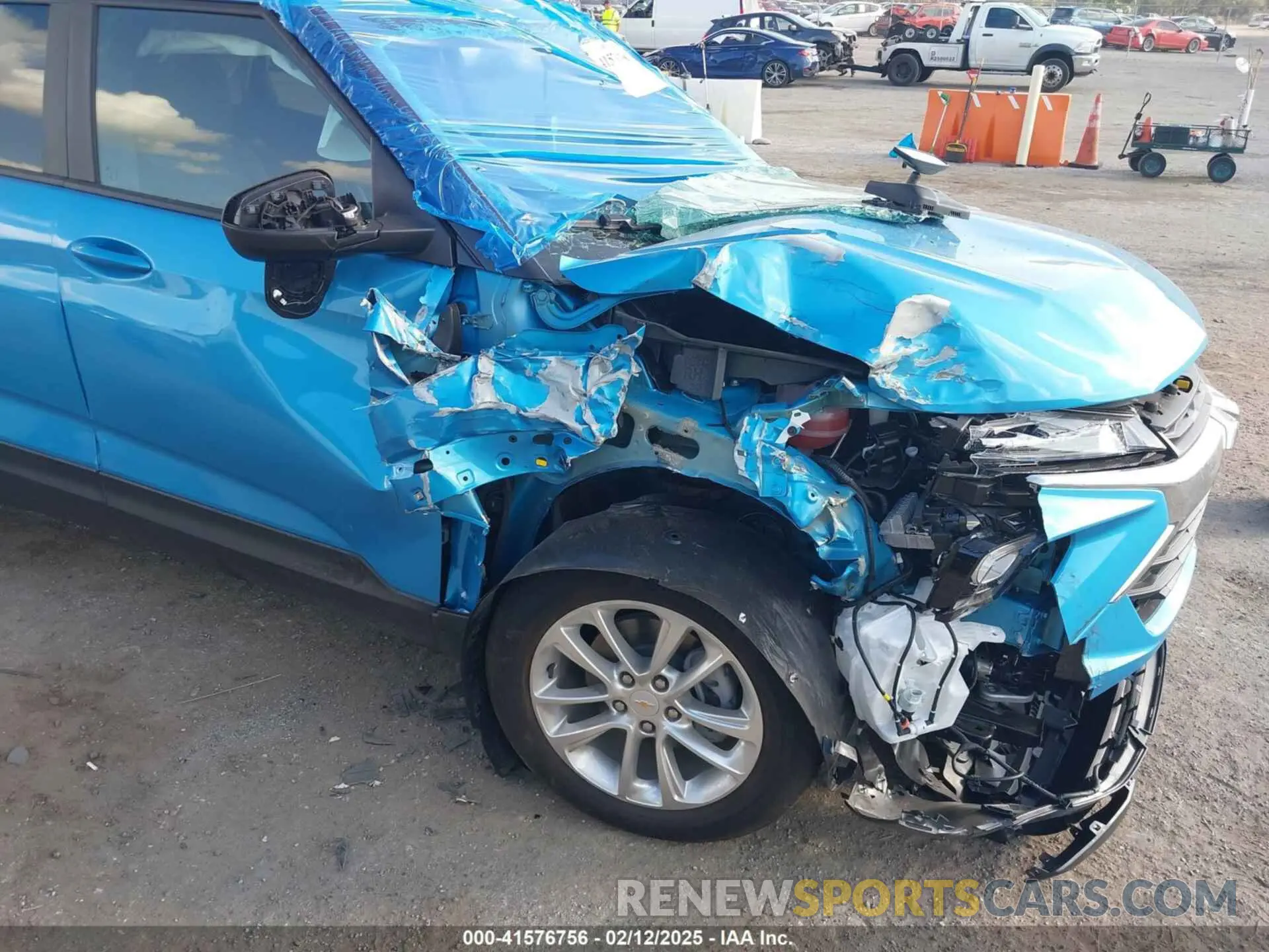 6 Фотография поврежденного автомобиля KL79MMSPXSB036845 CHEVROLET TRAILBLAZER 2025