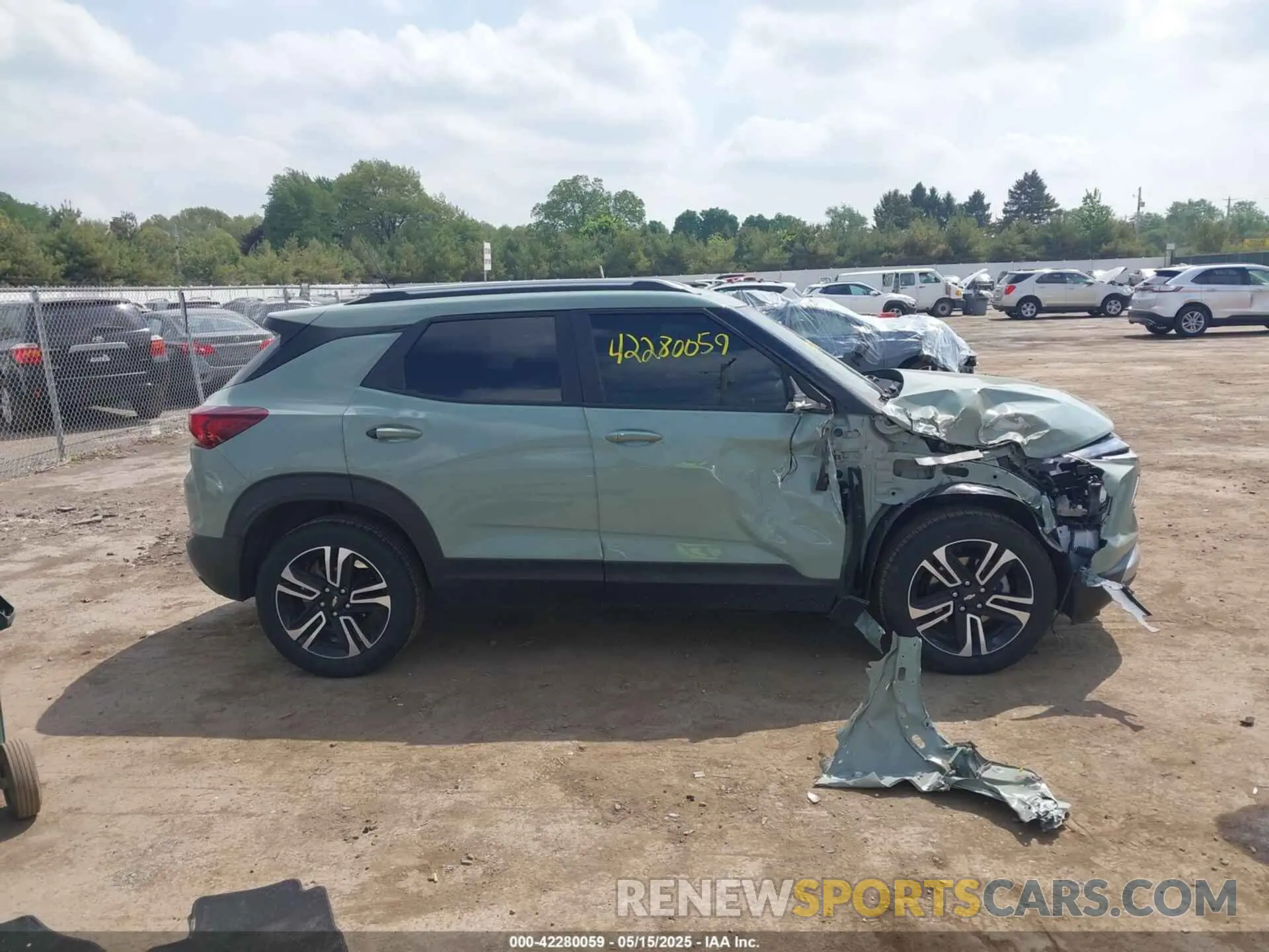 13 Photograph of a damaged car KL79MPSL0SB113902 CHEVROLET TRAILBLAZER 2025
