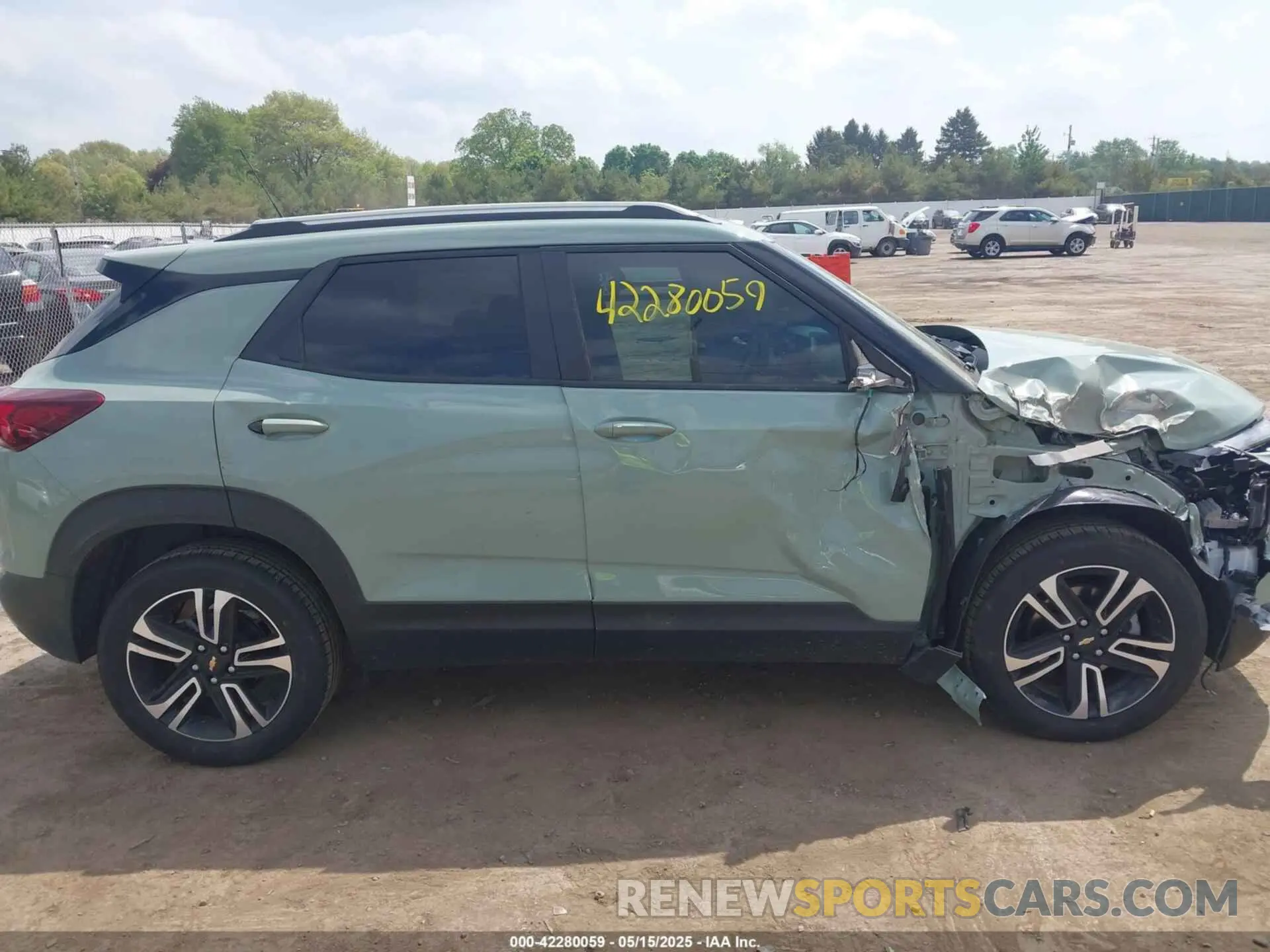 6 Photograph of a damaged car KL79MPSL0SB113902 CHEVROLET TRAILBLAZER 2025