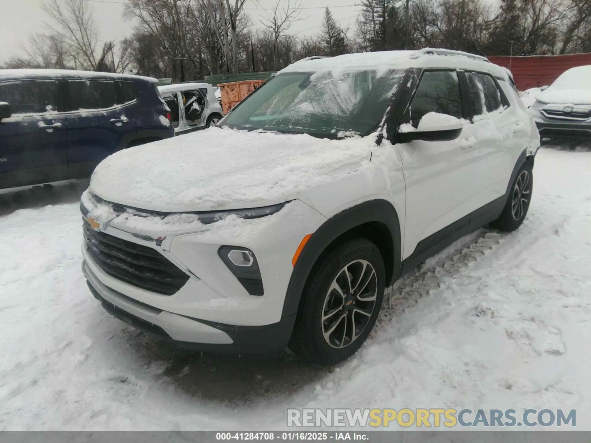 2 Фотография поврежденного автомобиля KL79MPSLXSB078480 CHEVROLET TRAILBLAZER 2025