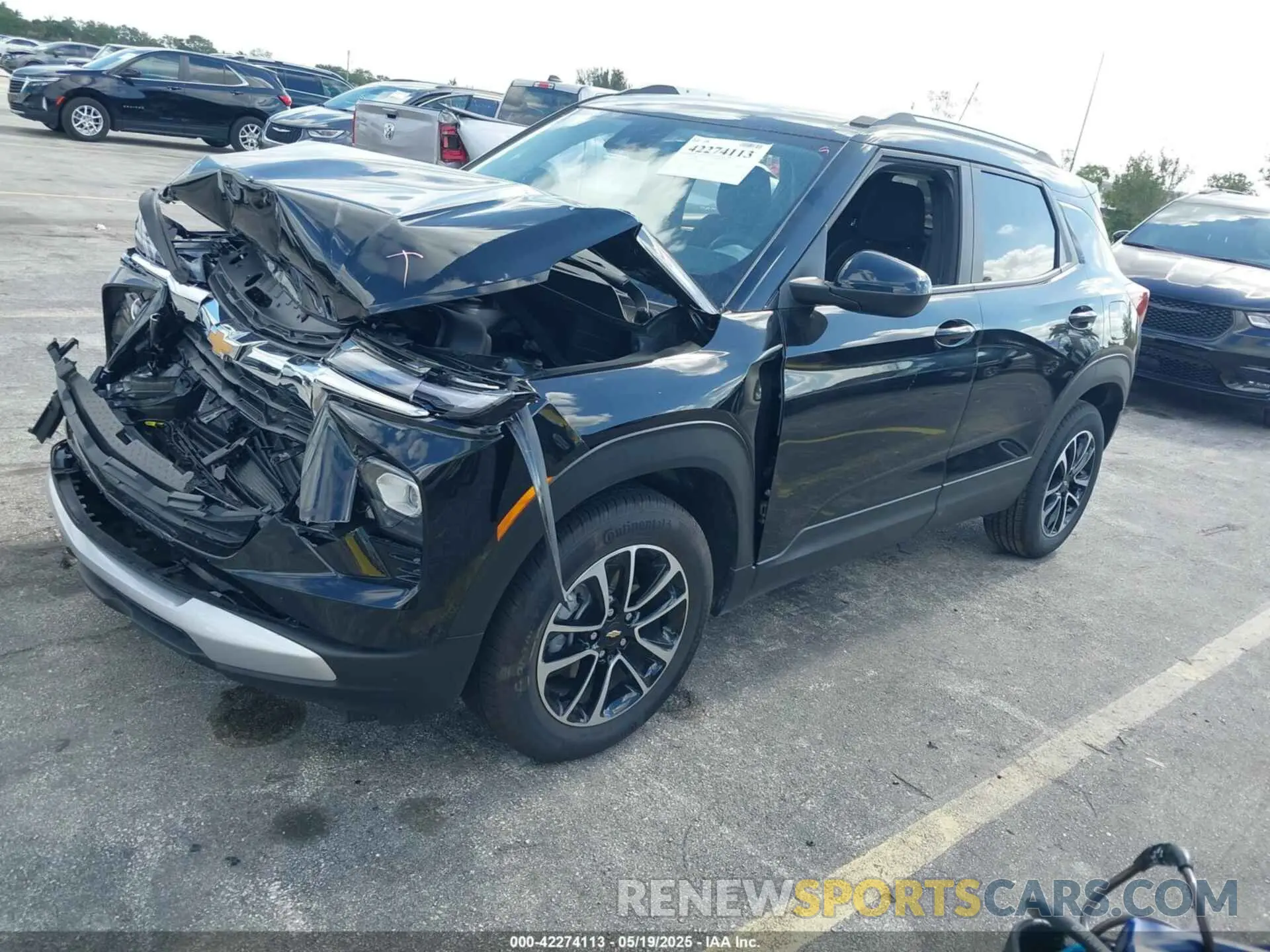 2 Photograph of a damaged car KL79MPSP2SB144779 CHEVROLET TRAILBLAZER 2025