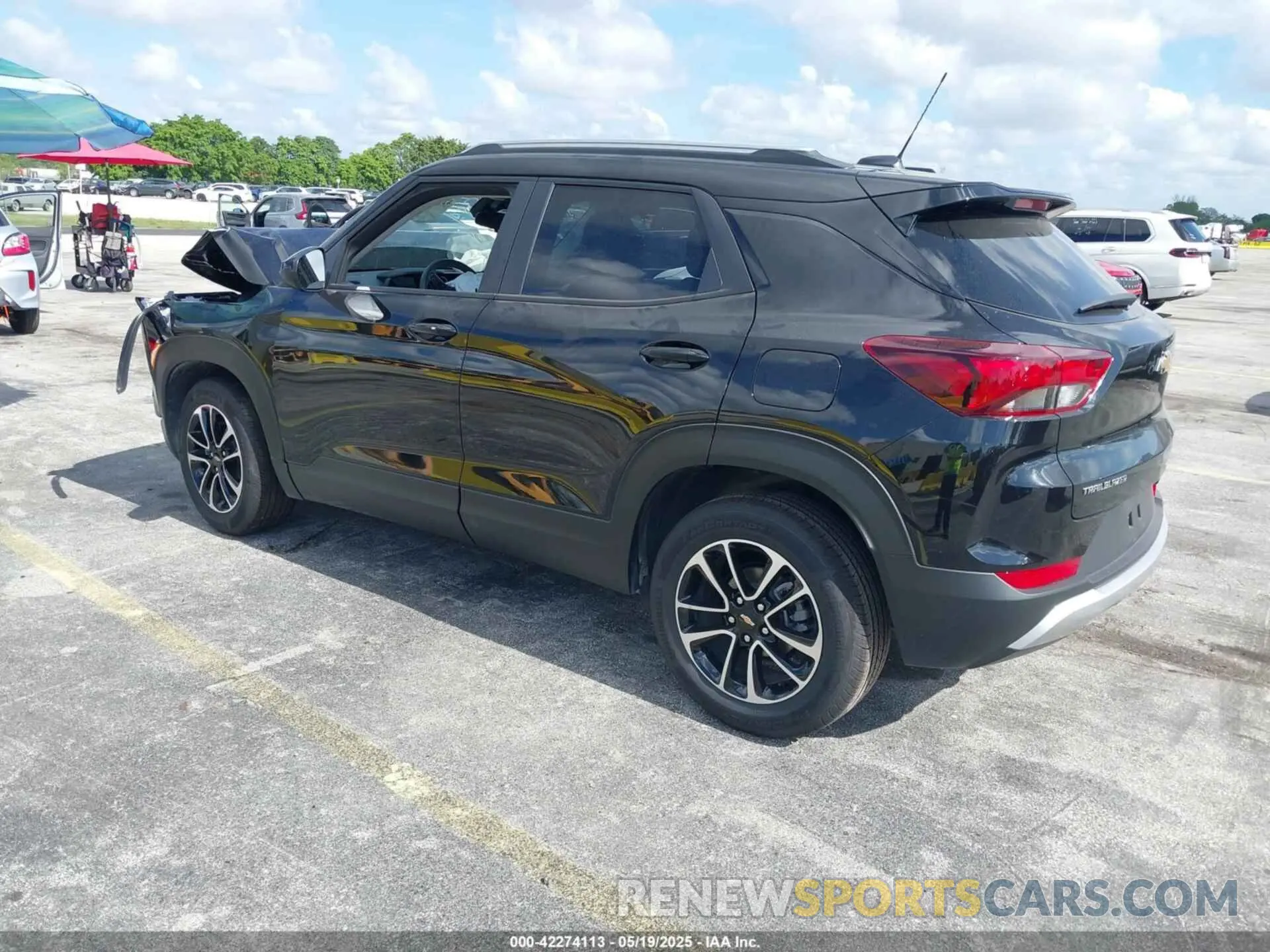 3 Photograph of a damaged car KL79MPSP2SB144779 CHEVROLET TRAILBLAZER 2025