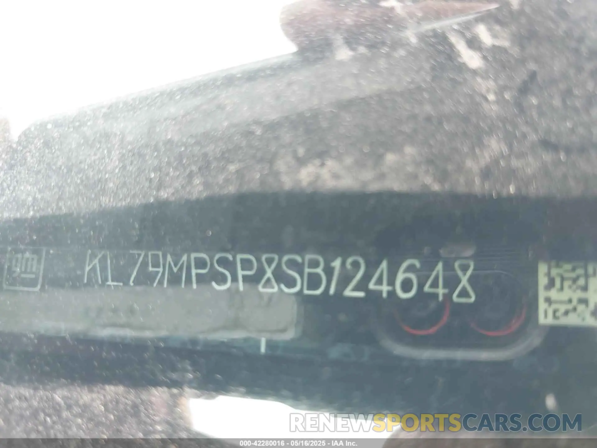 9 Photograph of a damaged car KL79MPSP8SB124648 CHEVROLET TRAILBLAZER 2025
