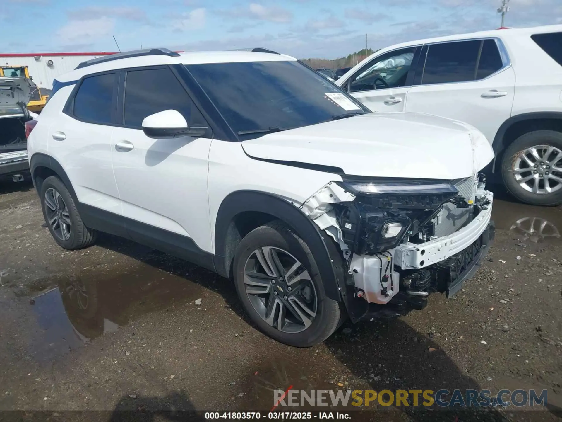 1 Photograph of a damaged car KL79MPSP9SB020413 CHEVROLET TRAILBLAZER 2025