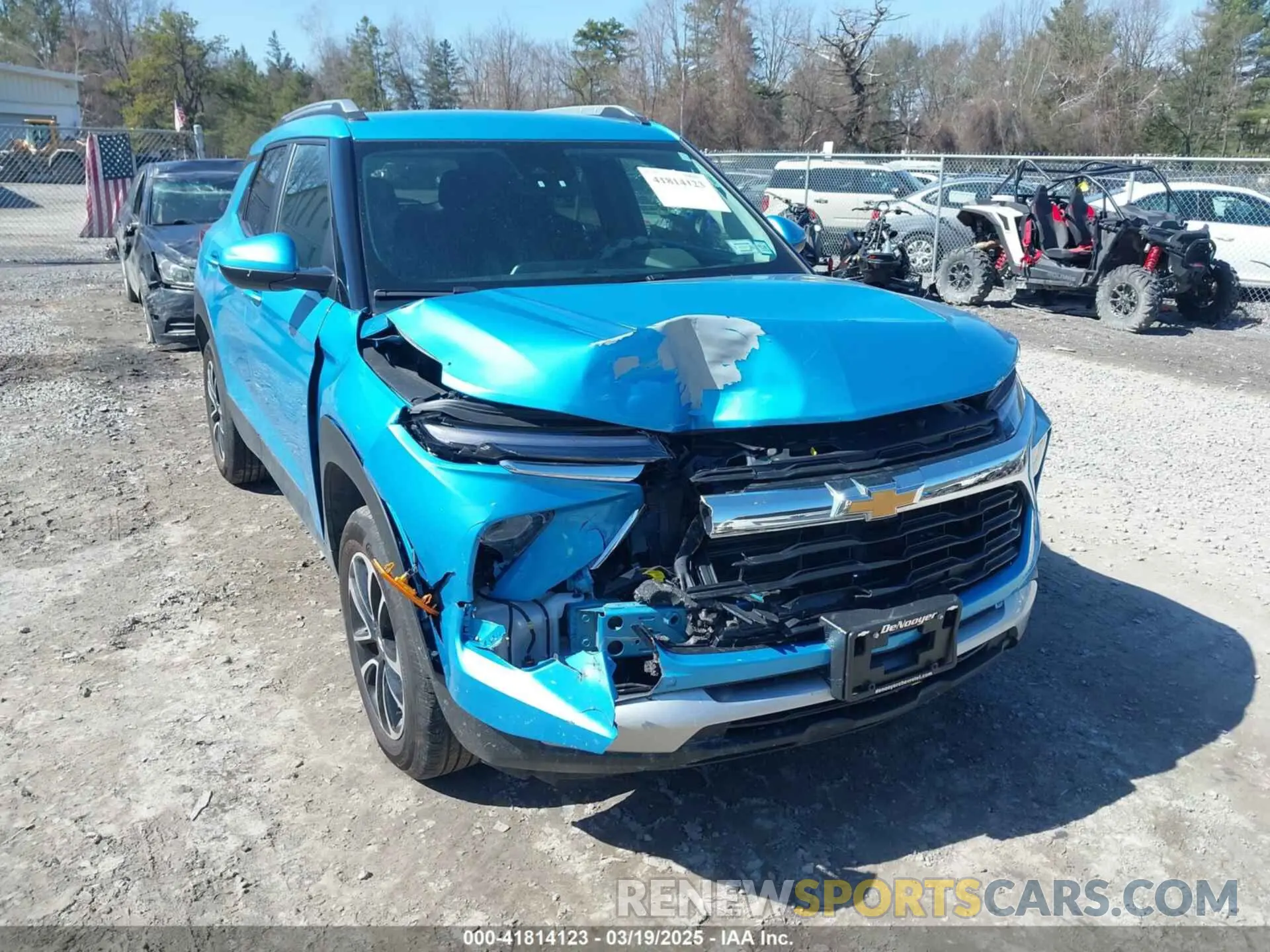 6 Фотография поврежденного автомобиля KL79MRSL6SB028333 CHEVROLET TRAILBLAZER 2025
