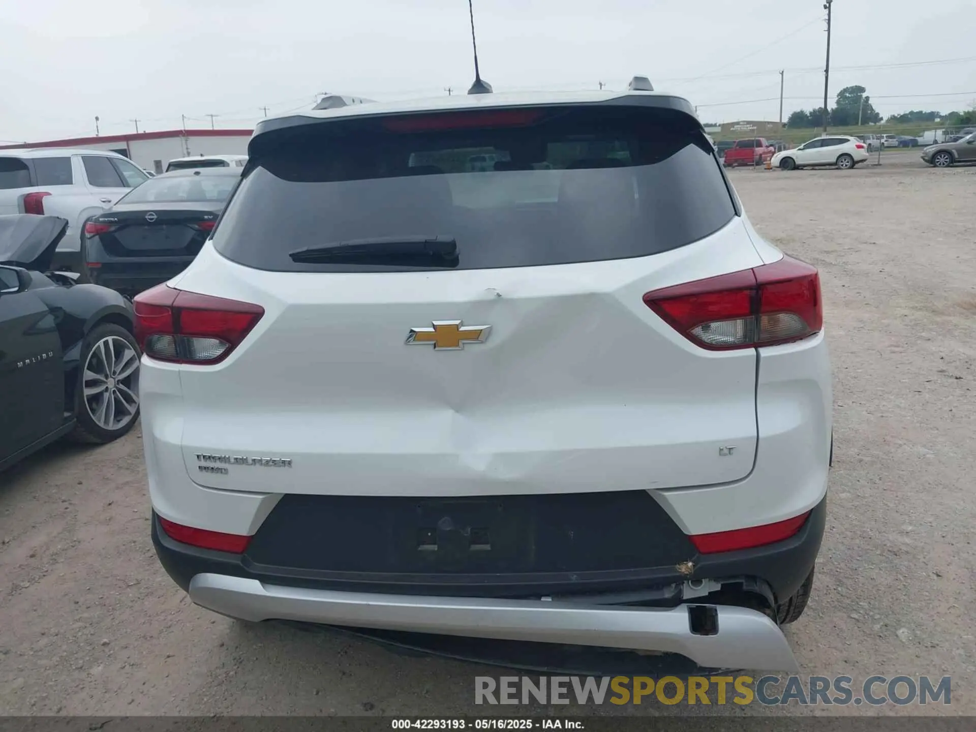 16 Photograph of a damaged car KL79MRSL7SB129154 CHEVROLET TRAILBLAZER 2025