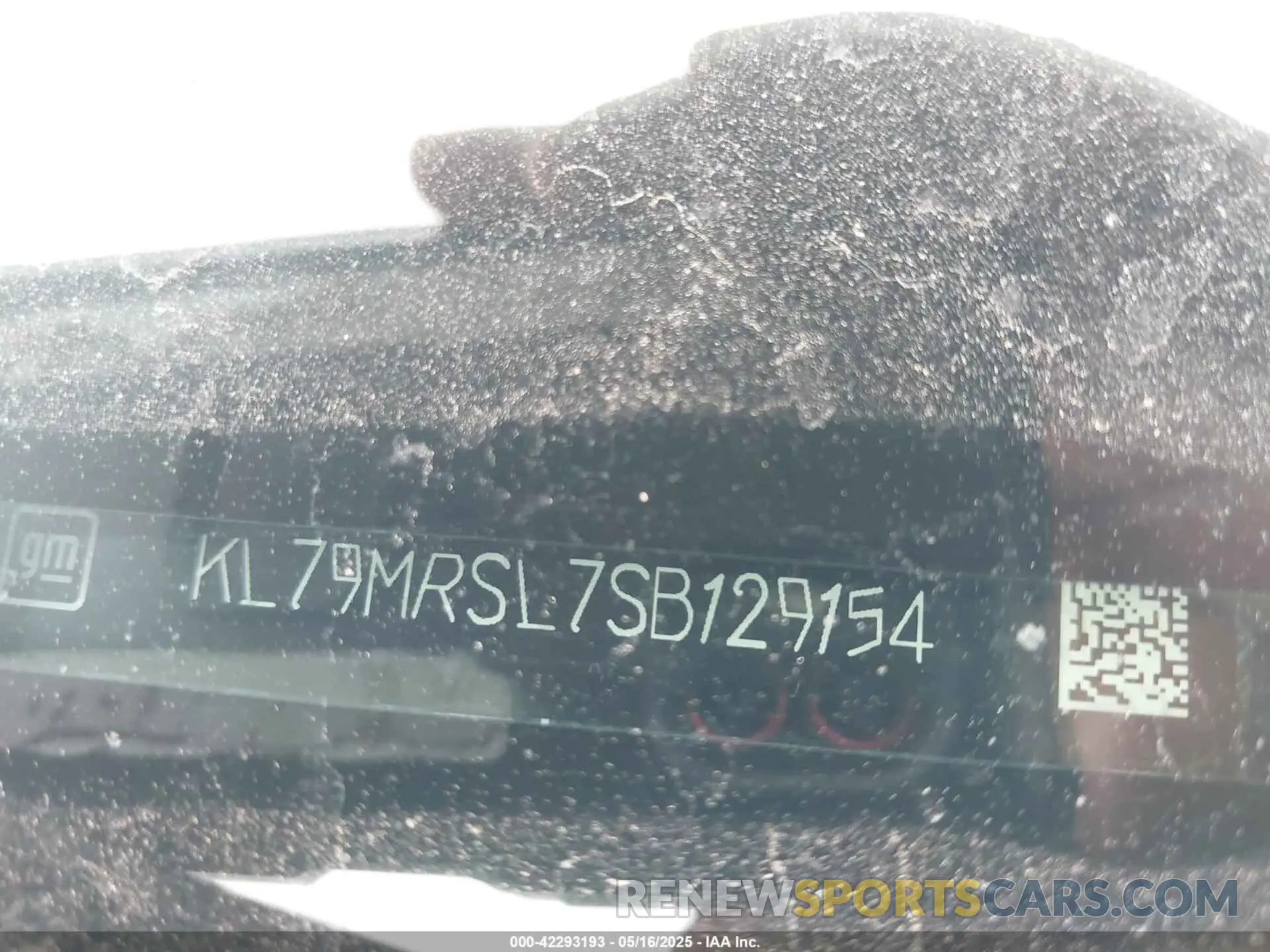 9 Photograph of a damaged car KL79MRSL7SB129154 CHEVROLET TRAILBLAZER 2025